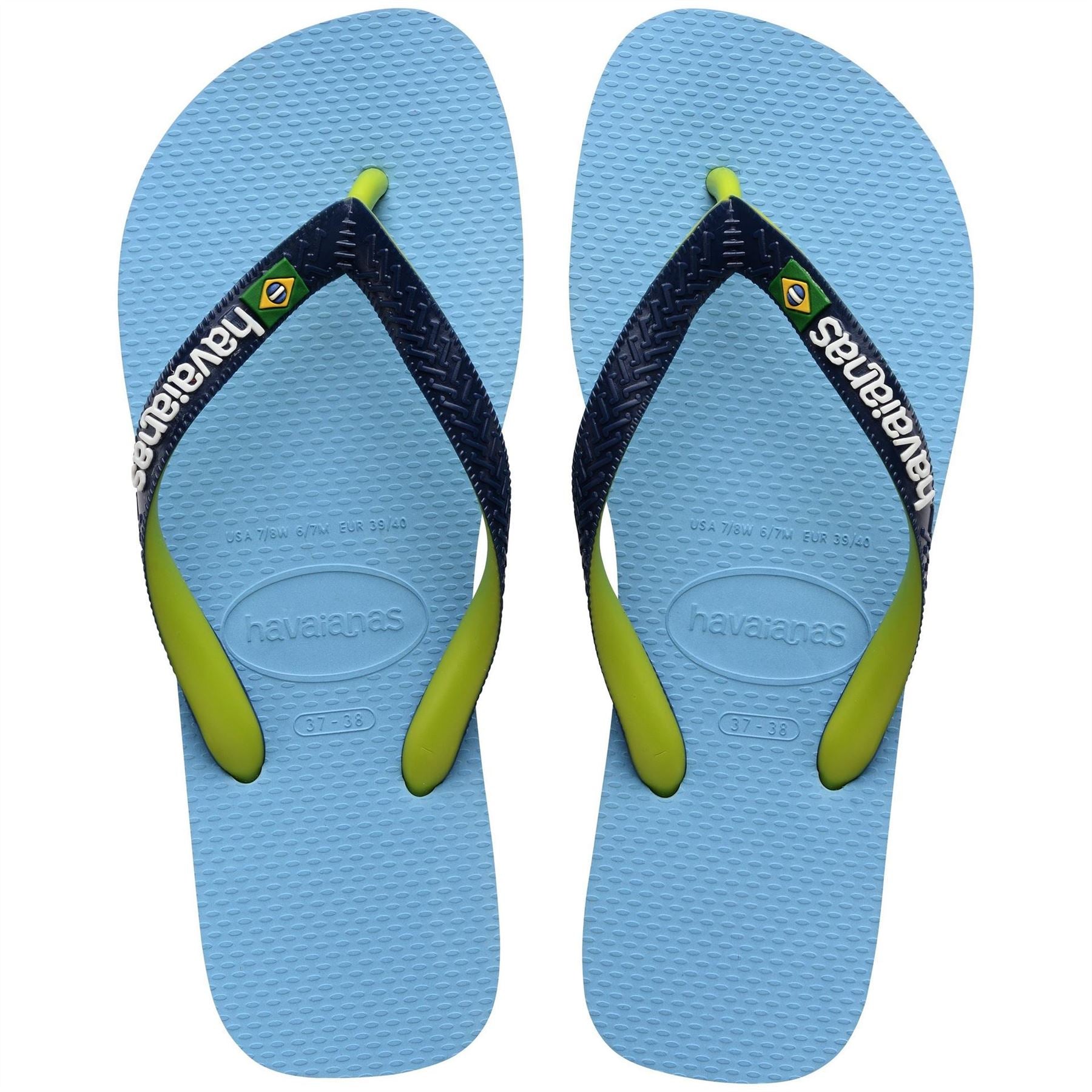 Havaianas Brasil Logo Flip Flops