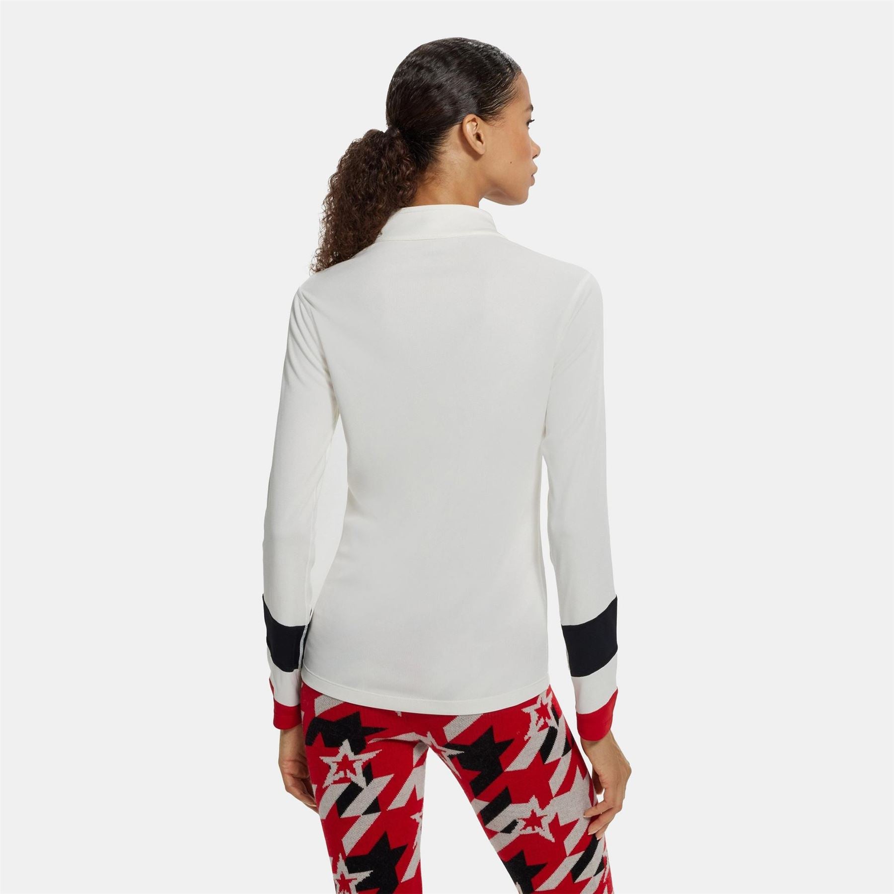 Boss Color Block Ribbed Cuff Ski Jacket