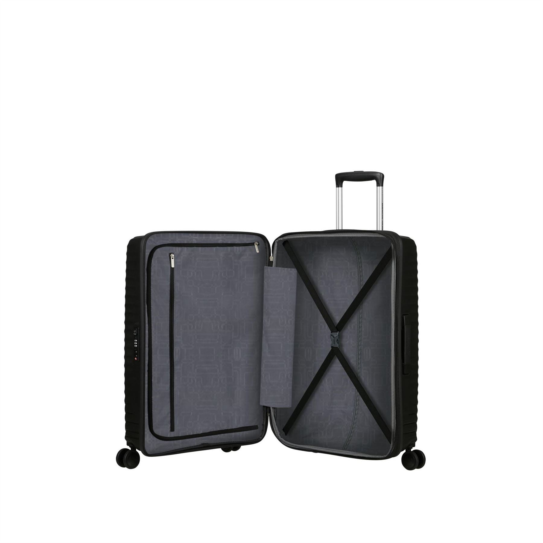 American Tourister Spinner 68x47x31 34cm Exp Tsa Medium Hard Suitcase