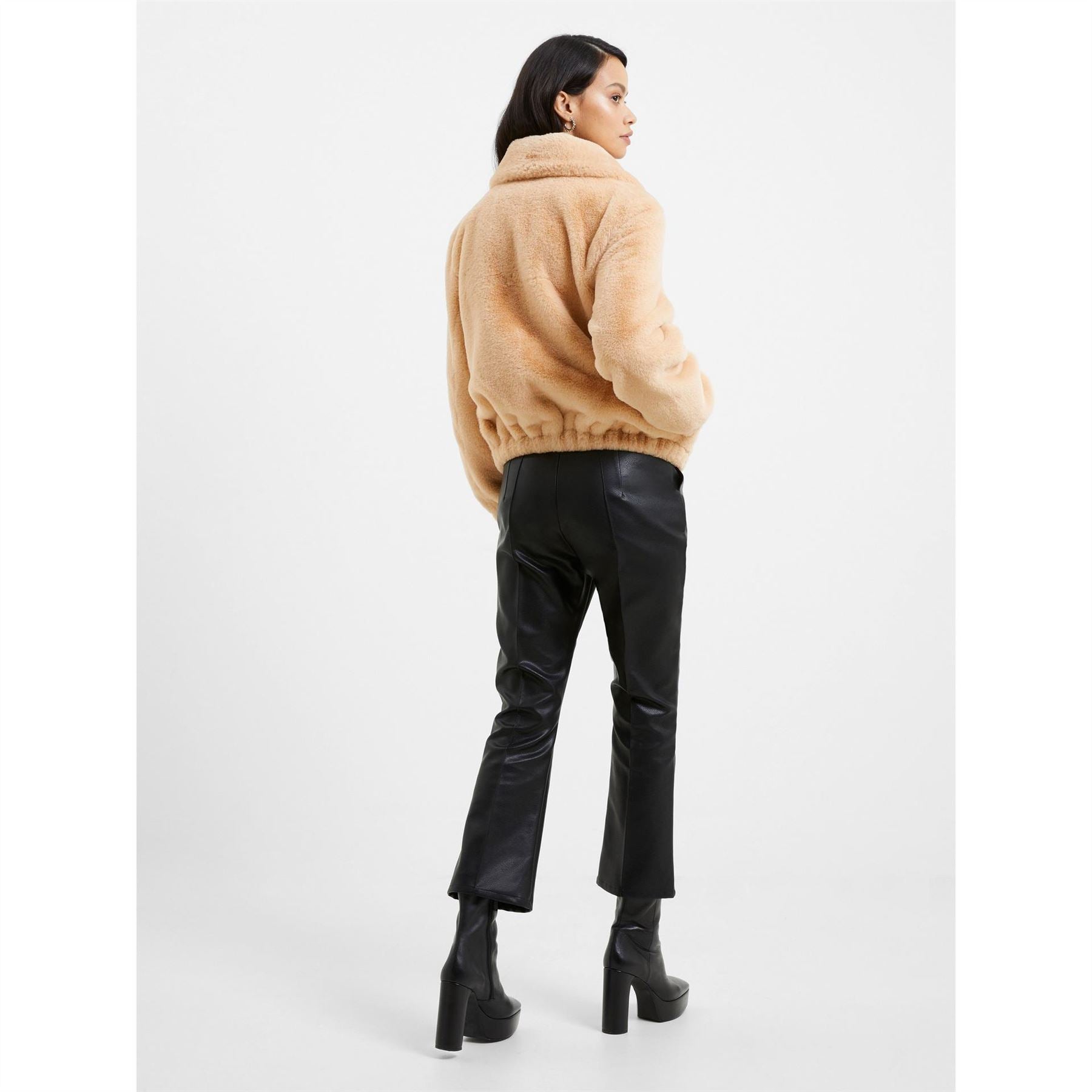 French Connection Iren Faux Fur Jacket