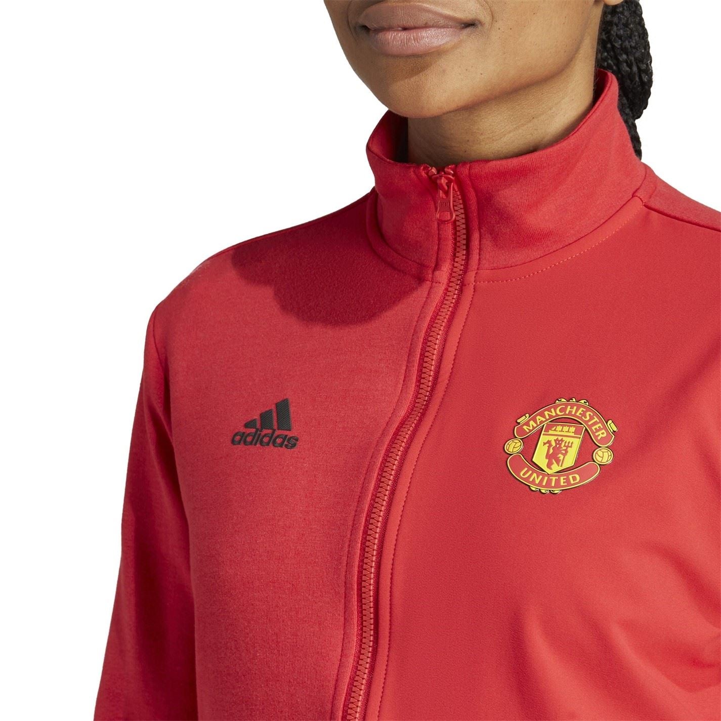 adidas Womens Manchester United Anthem Jacket