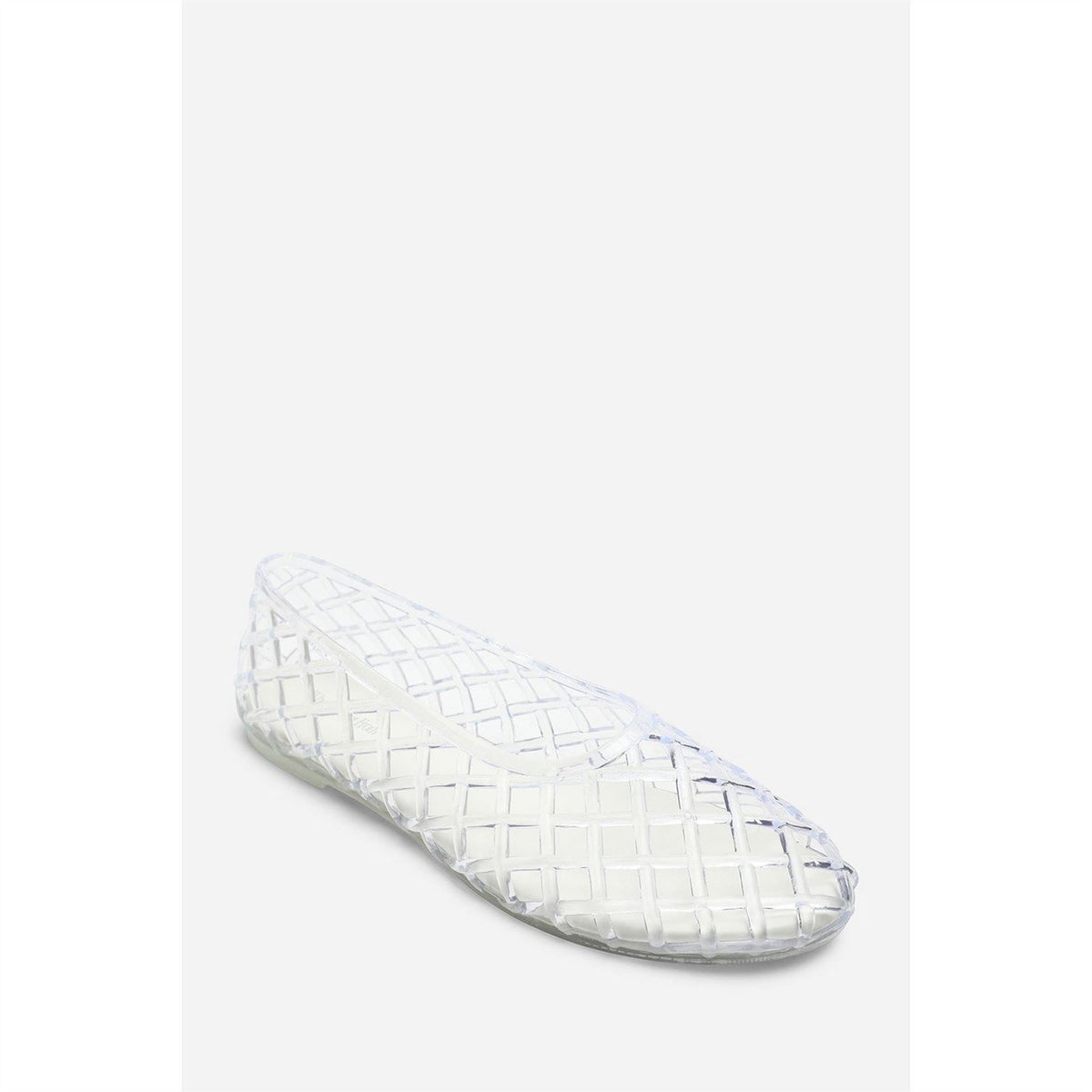Wheres That From Clear Jelly Ballet Pumps