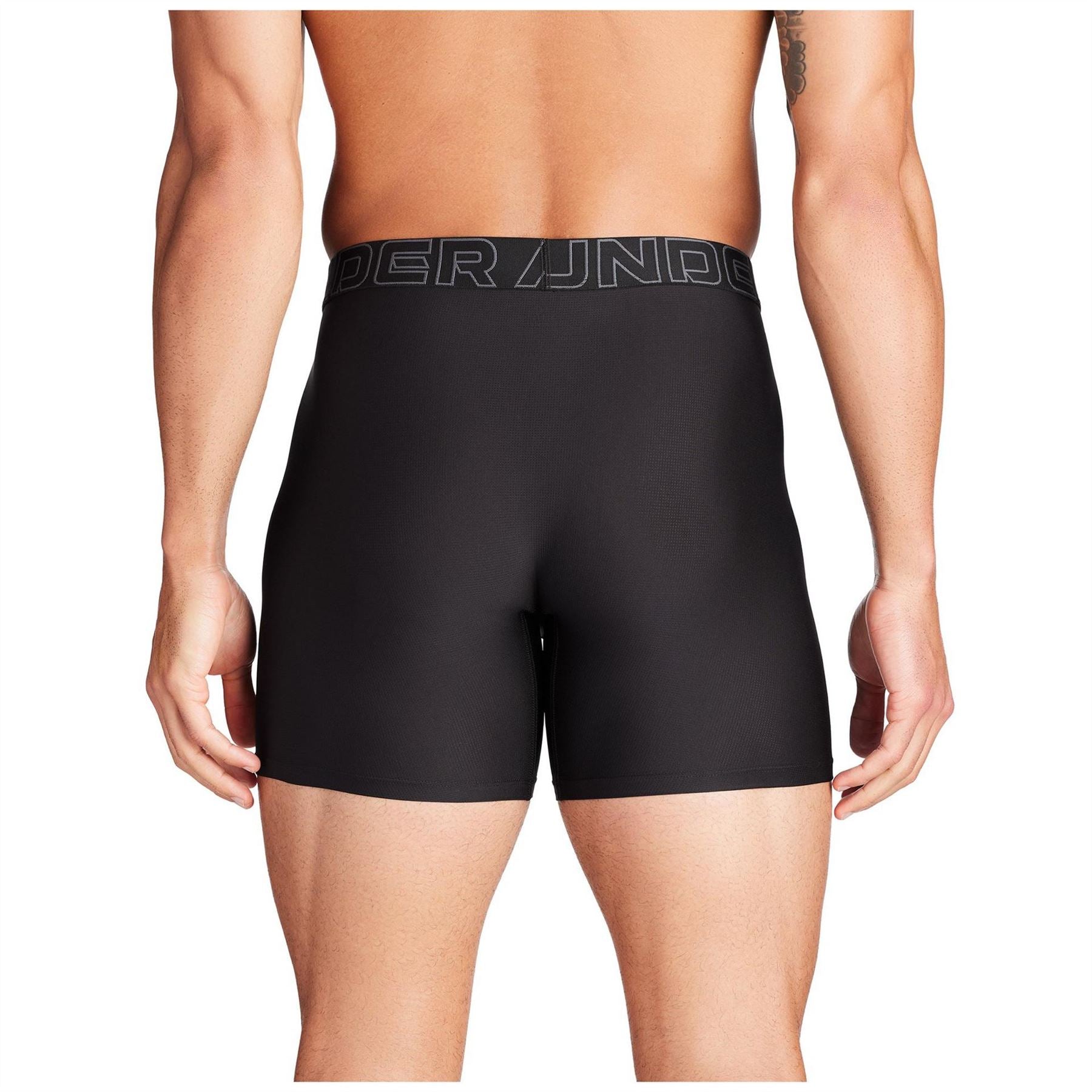 Under Armour Performance Mesh 6 Inch 3 Pack Boxer Brief