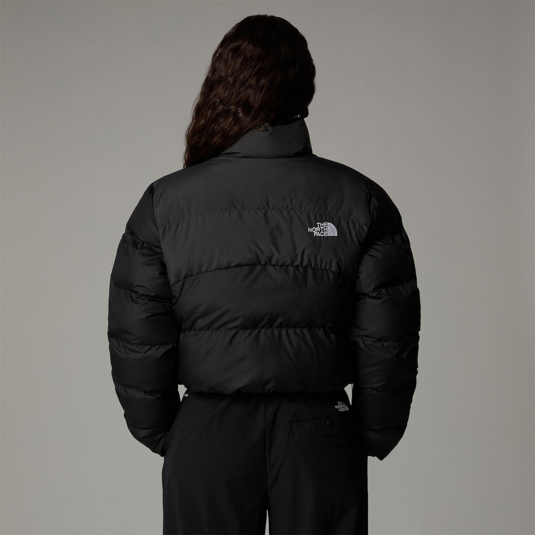 The North Face Cropped Saikuru Tnf Black Asphalt