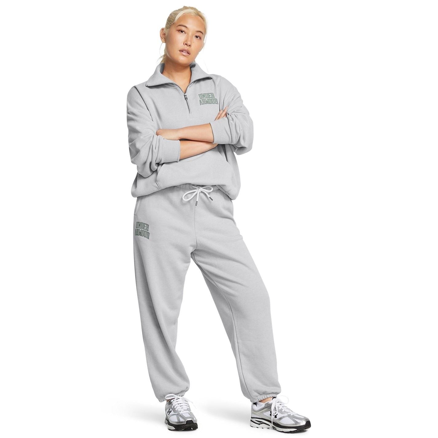 Under Armour Terry Solid Patterned Joggers