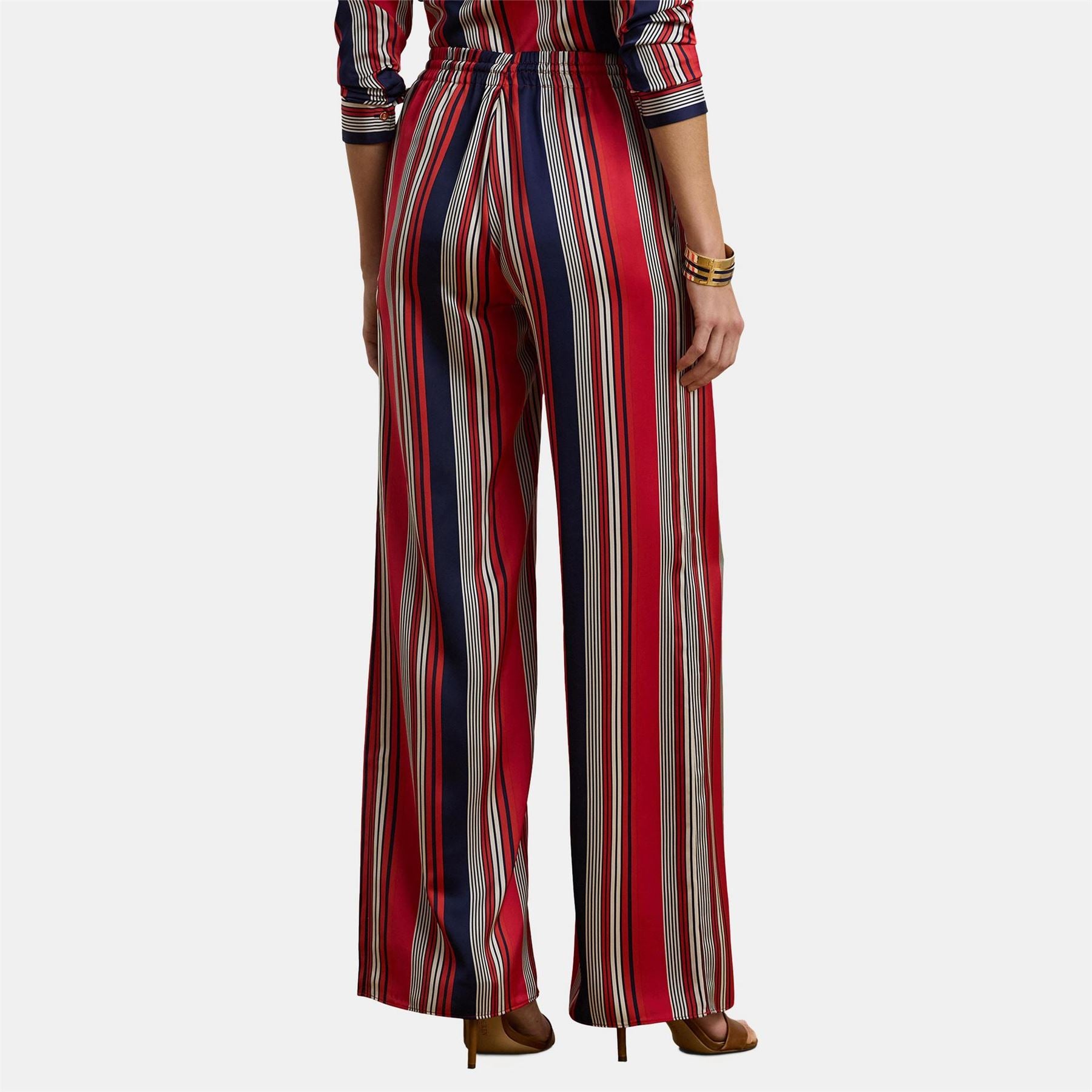 Lauren by Ralph Lauren Charmeuse Wide Leg Trousers