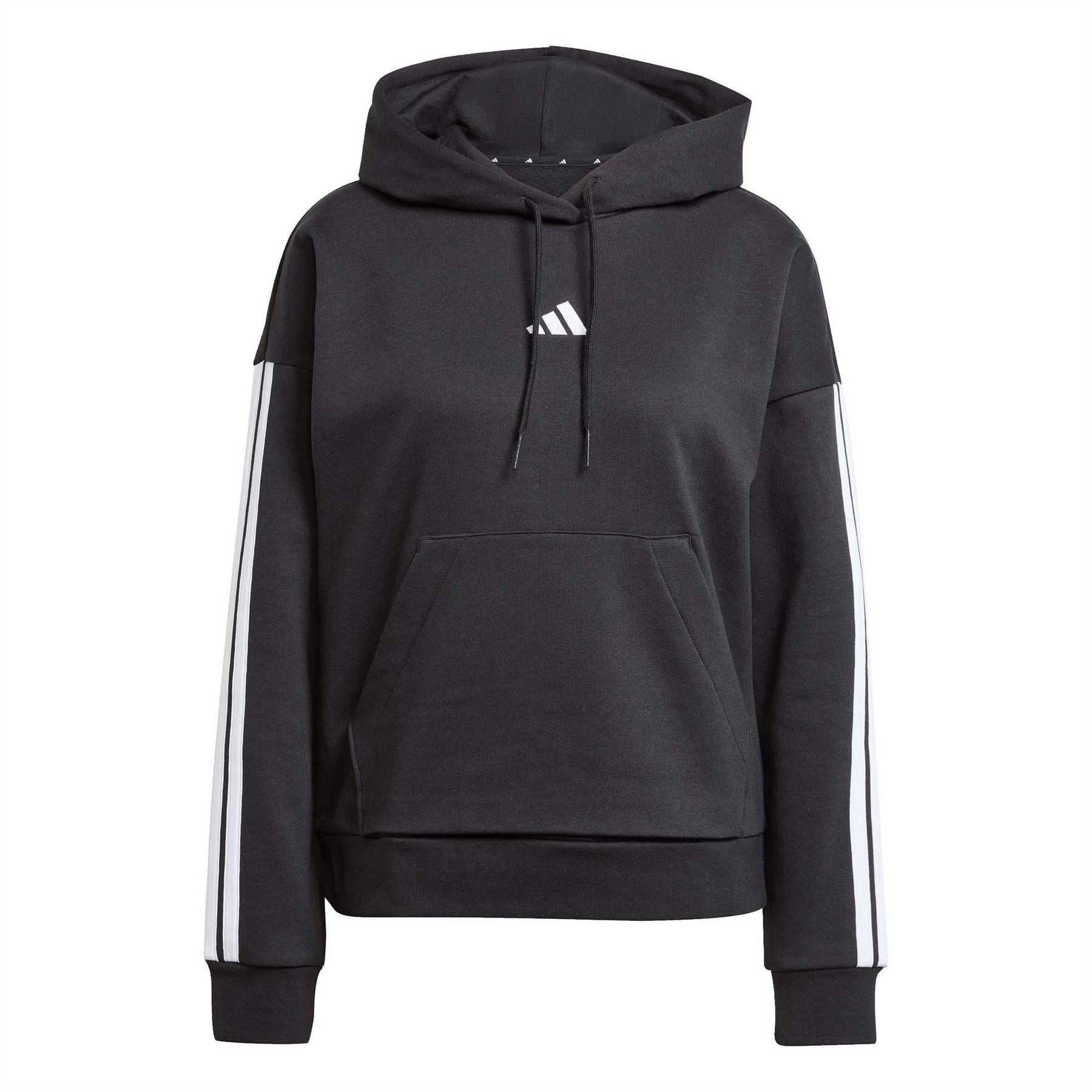 adidas Essentials 3 Stripes Fleece Hoodie