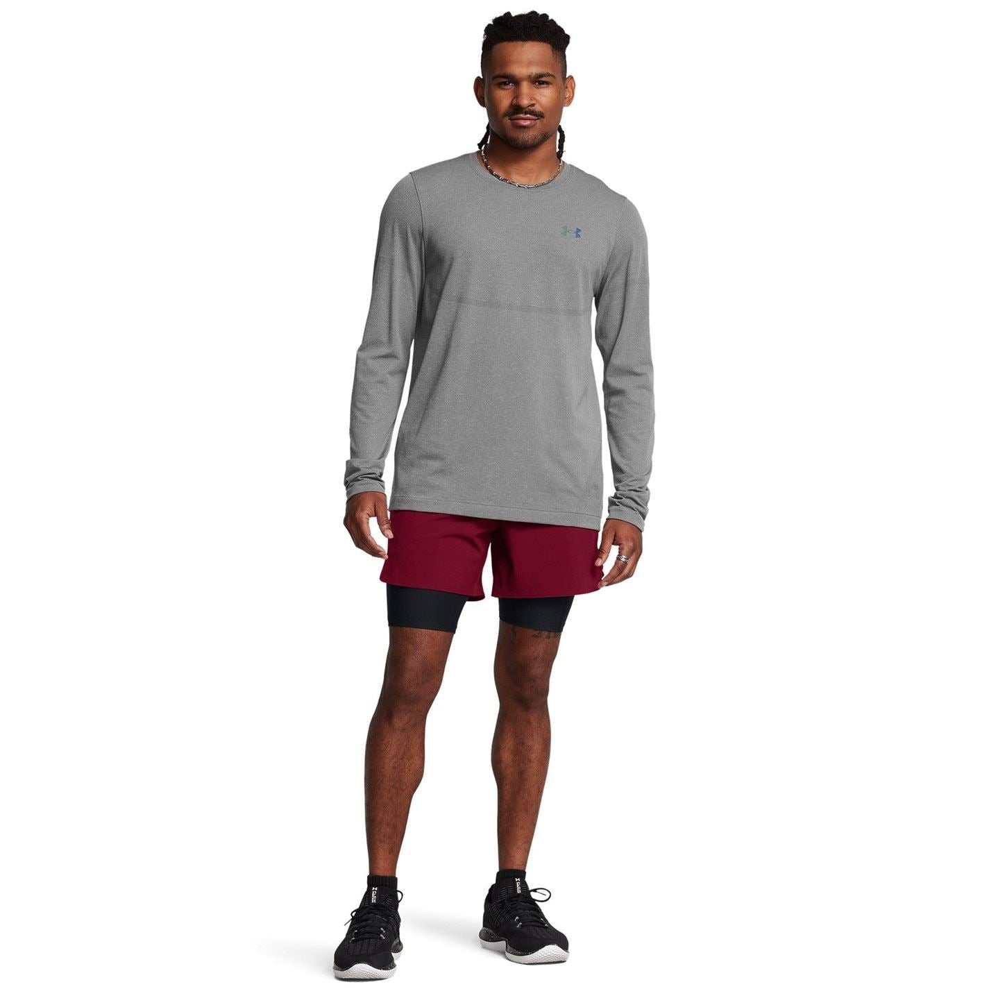 Under Armour Peak Woven 2 in 1 Running Shorts