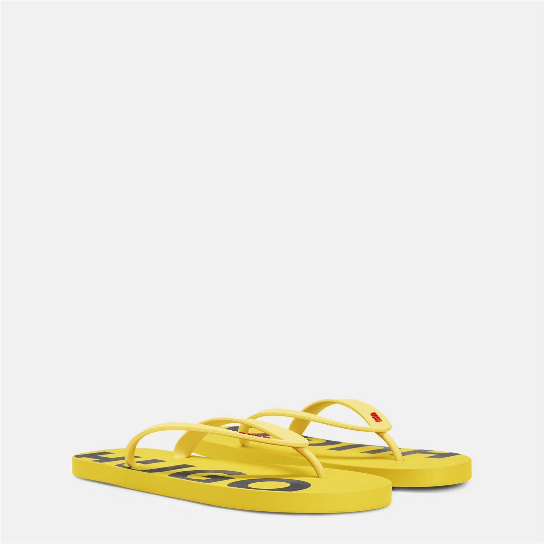 Hugo Arvel Logo Print Thong Flip Flops