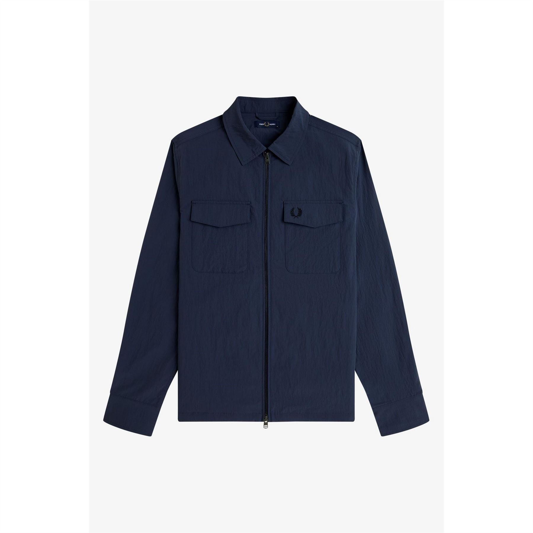 Fred Perry  Long Sleeve Zip Overshirt