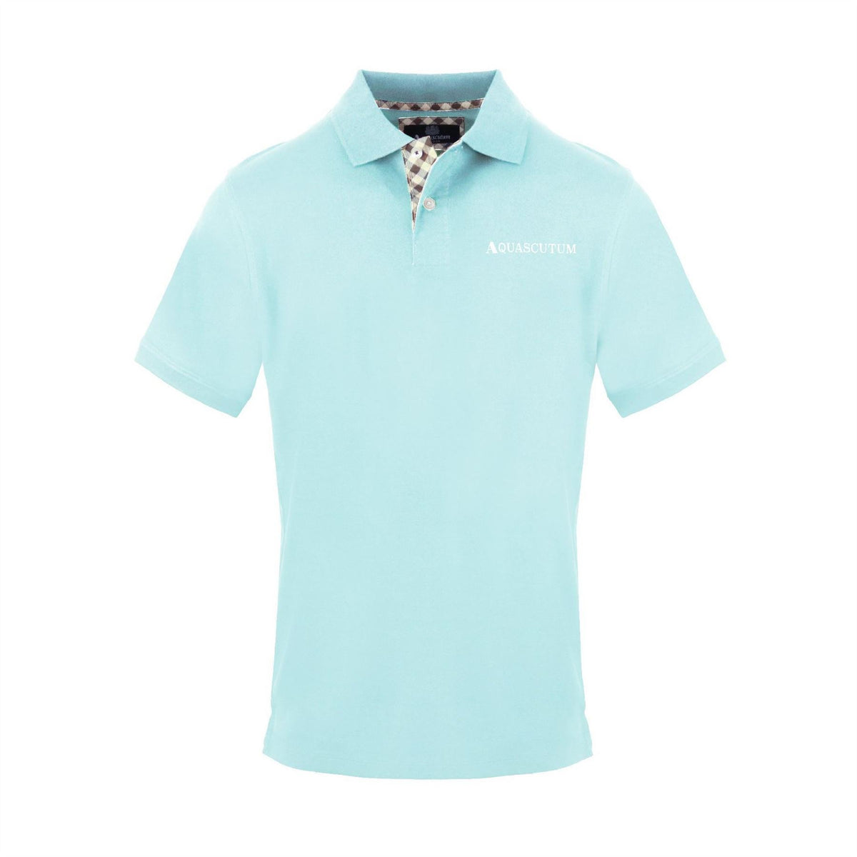 Aquascutum Collared Neck Short Sleeve Polo Shirt
