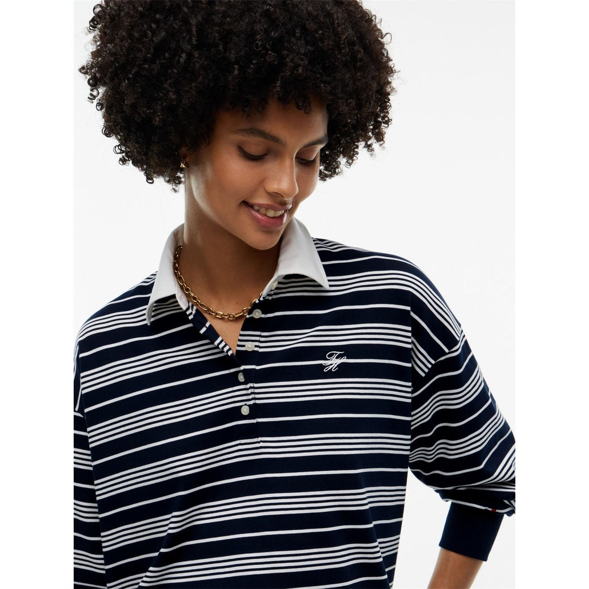 Tommy Hilfiger Cotton Long Sleeve Rugby Shirt