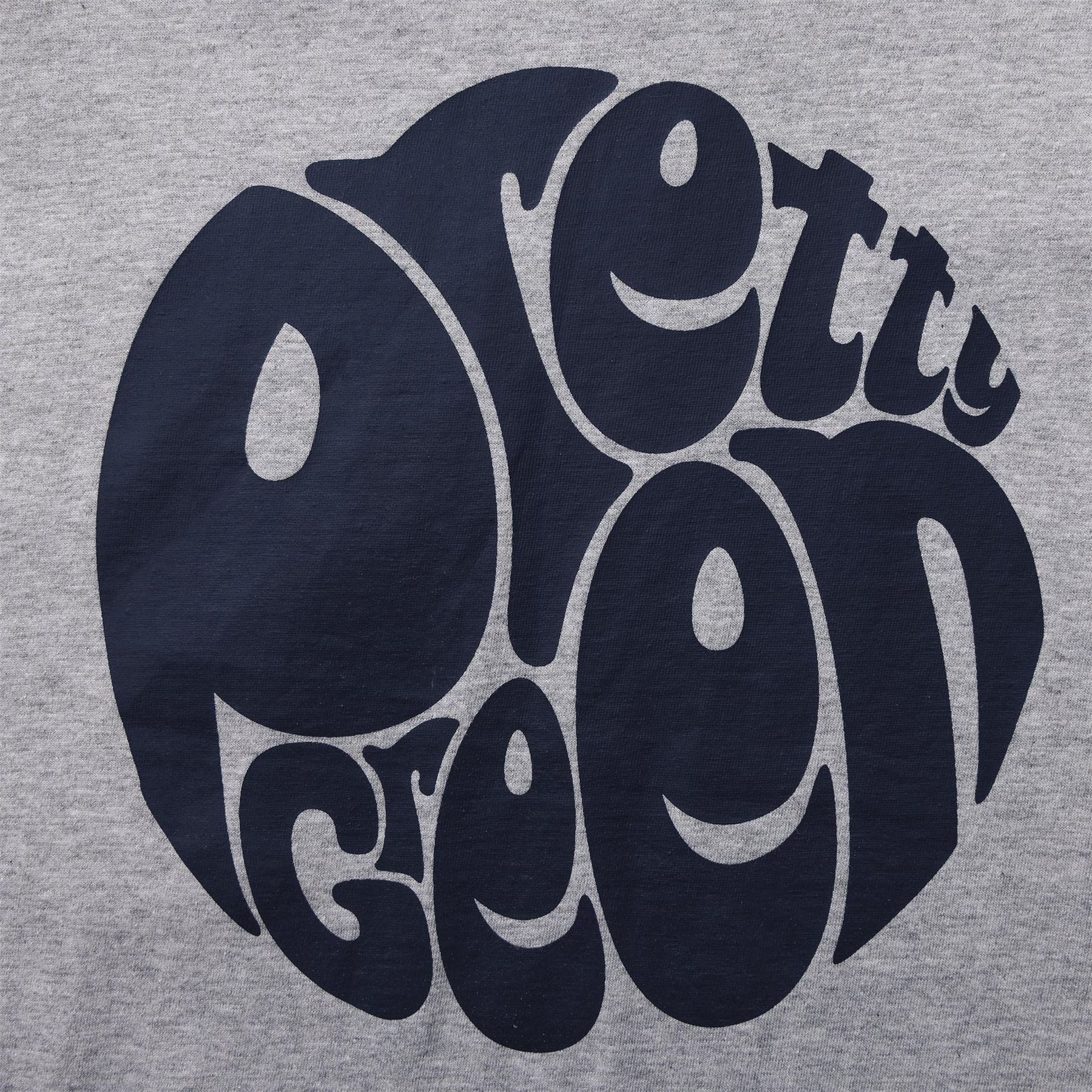 Pretty Green Mens Green Large Logo Tee