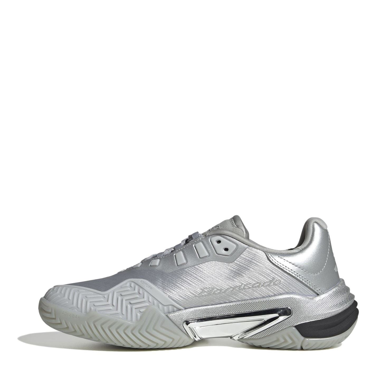 adidas Womens Barricade 13 Silver Edition Tennis Shoes