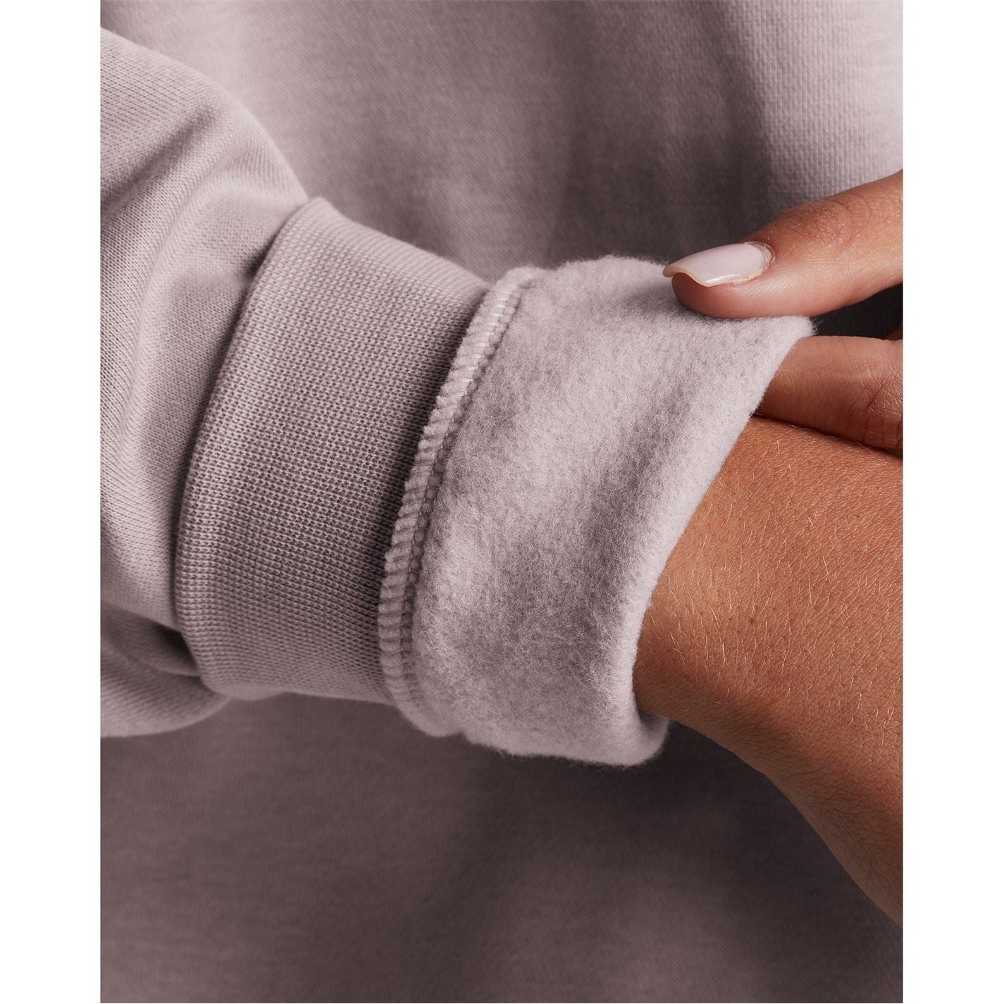 Under Armour Mock Neck Long Sleeve Drop Shoulder Sweater