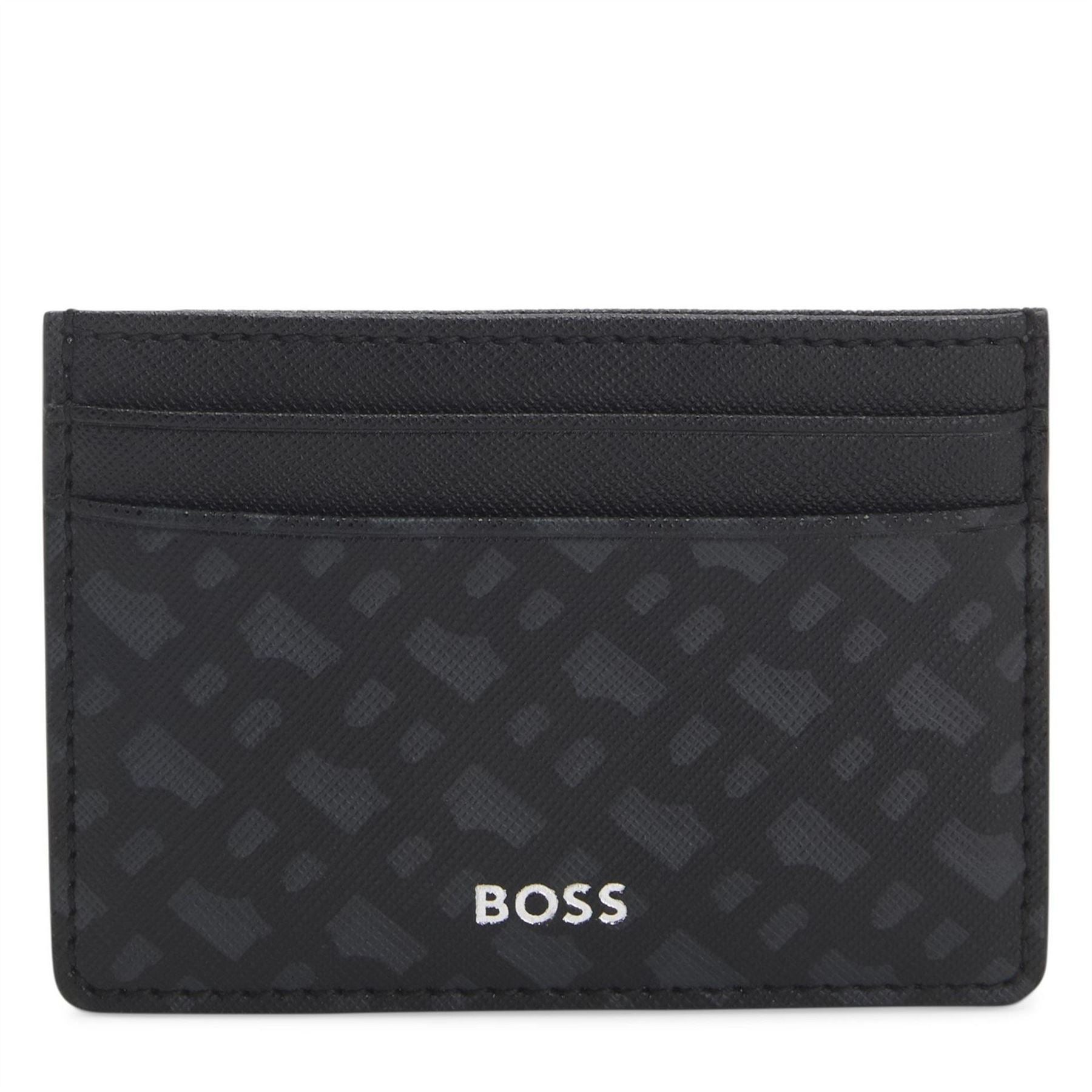 Boss Monogram Card Holder, Multiple Card Slots