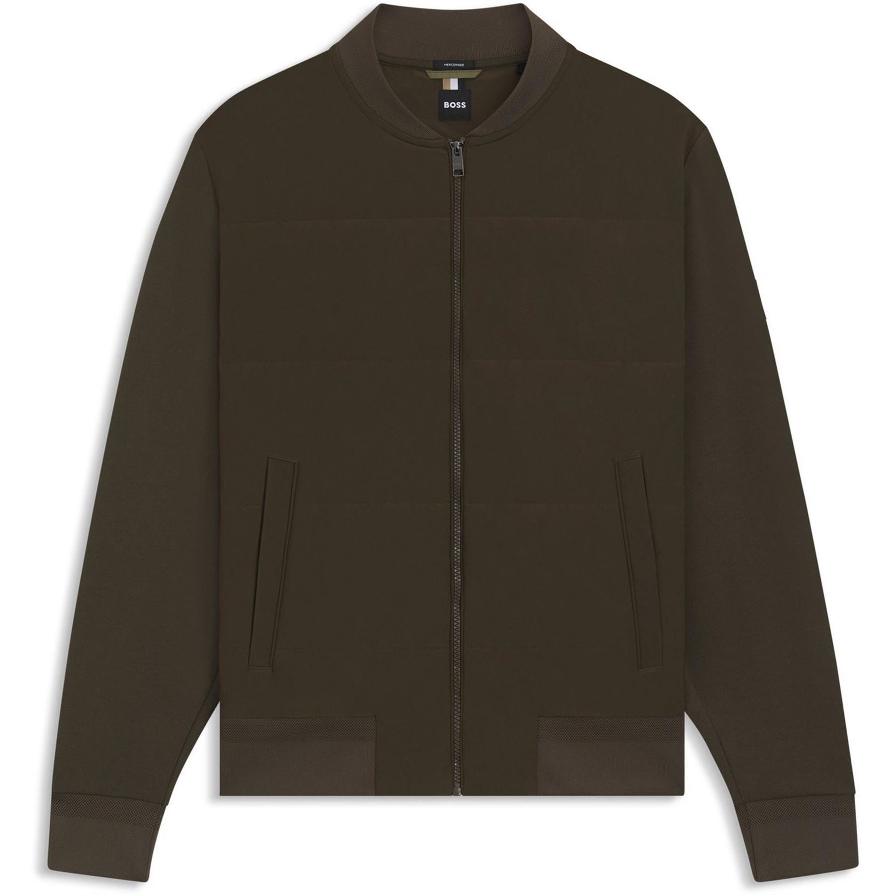 Boss Hbb Skiles100 Full Zipped Sweatshirt, Padded Front, Pockets