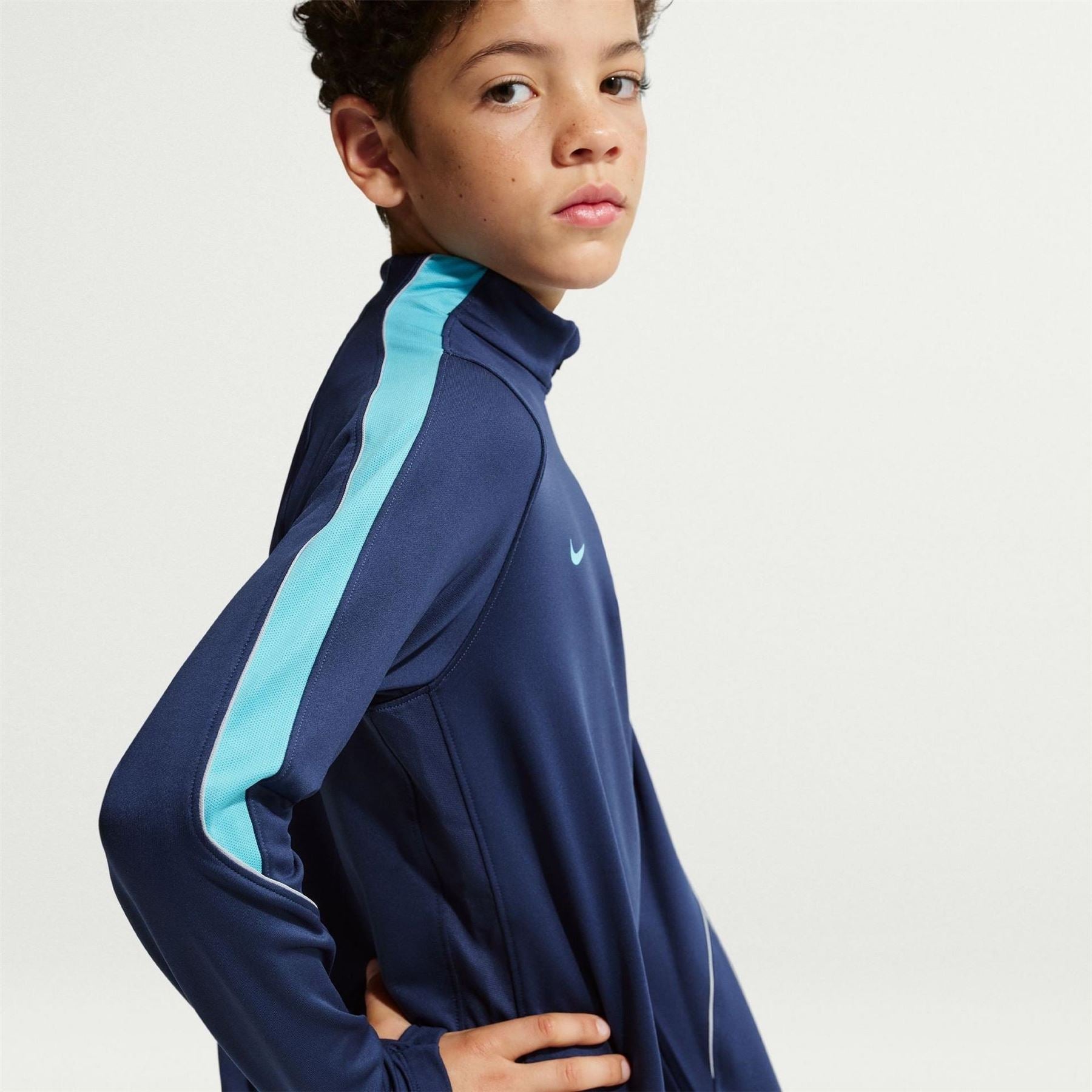 Nike Dri Fit Strike Drill Zip Neck Sweatshirt