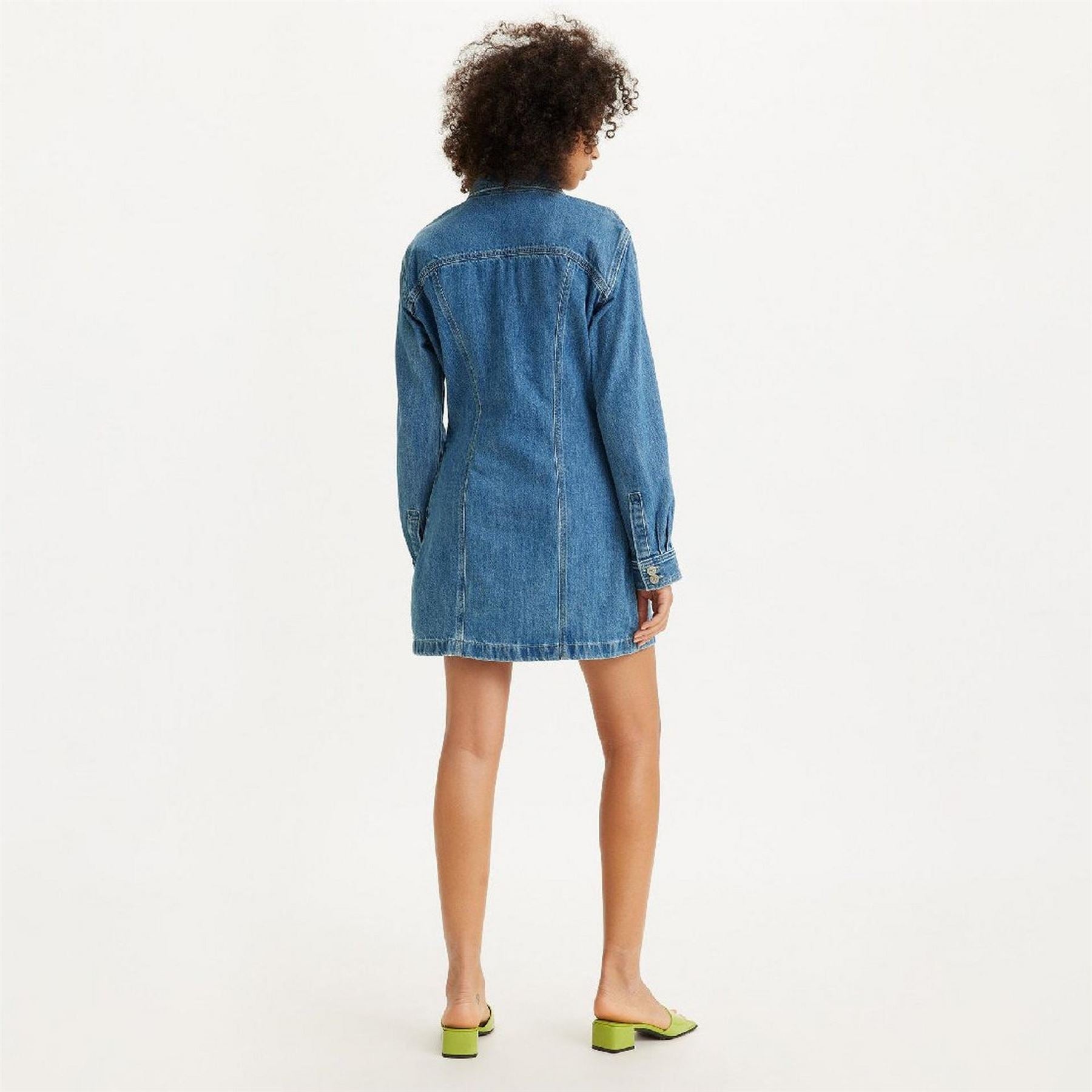 Levis Shay Denim Dress Old 517 Blue