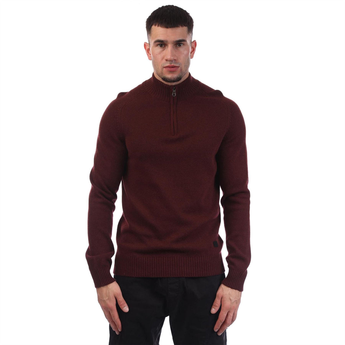 Lyle and Scott Sleeve Quarter Zip Jumper