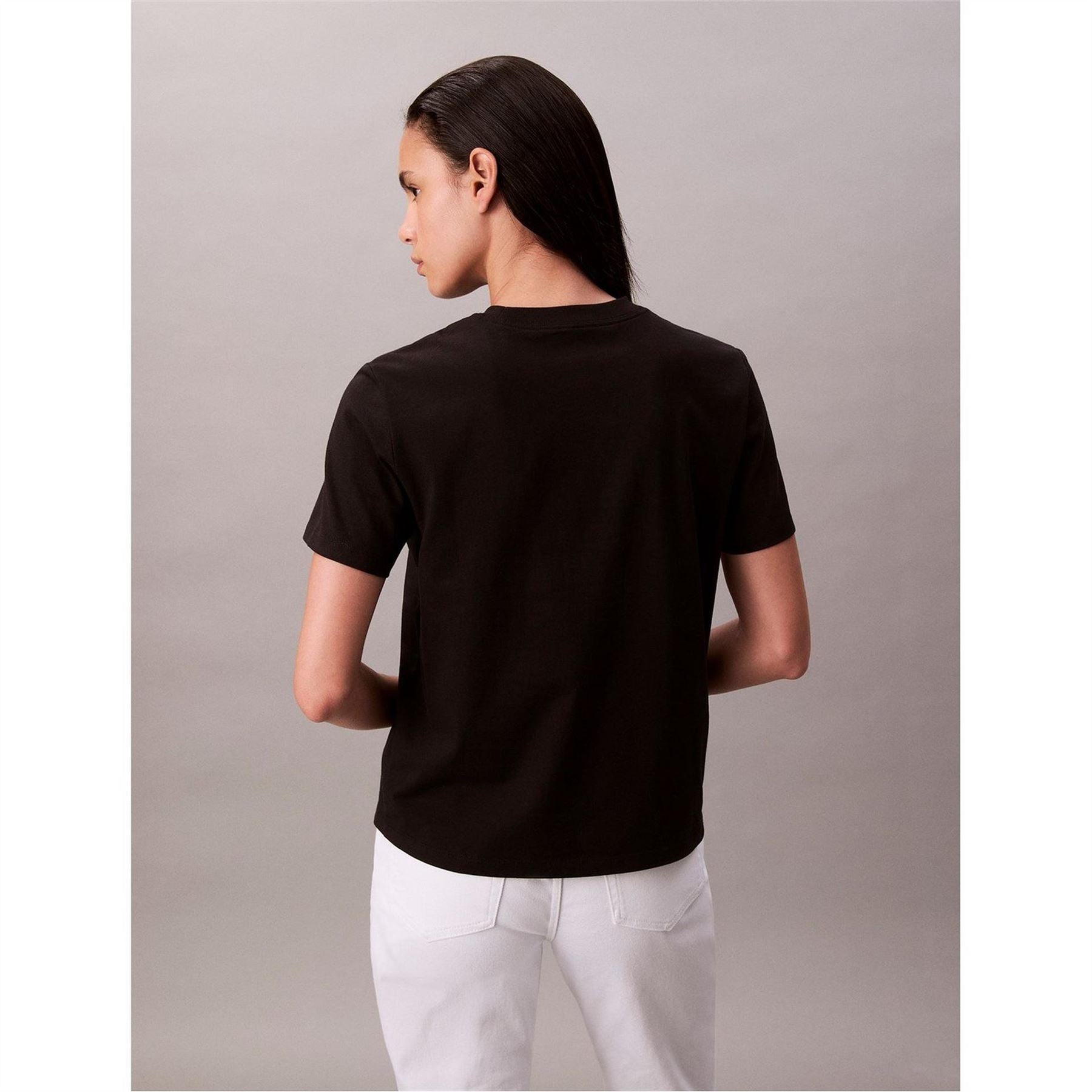 Calvin Klein Jeans Mono Hero Crew Neck Short Sleeve T-Shirt