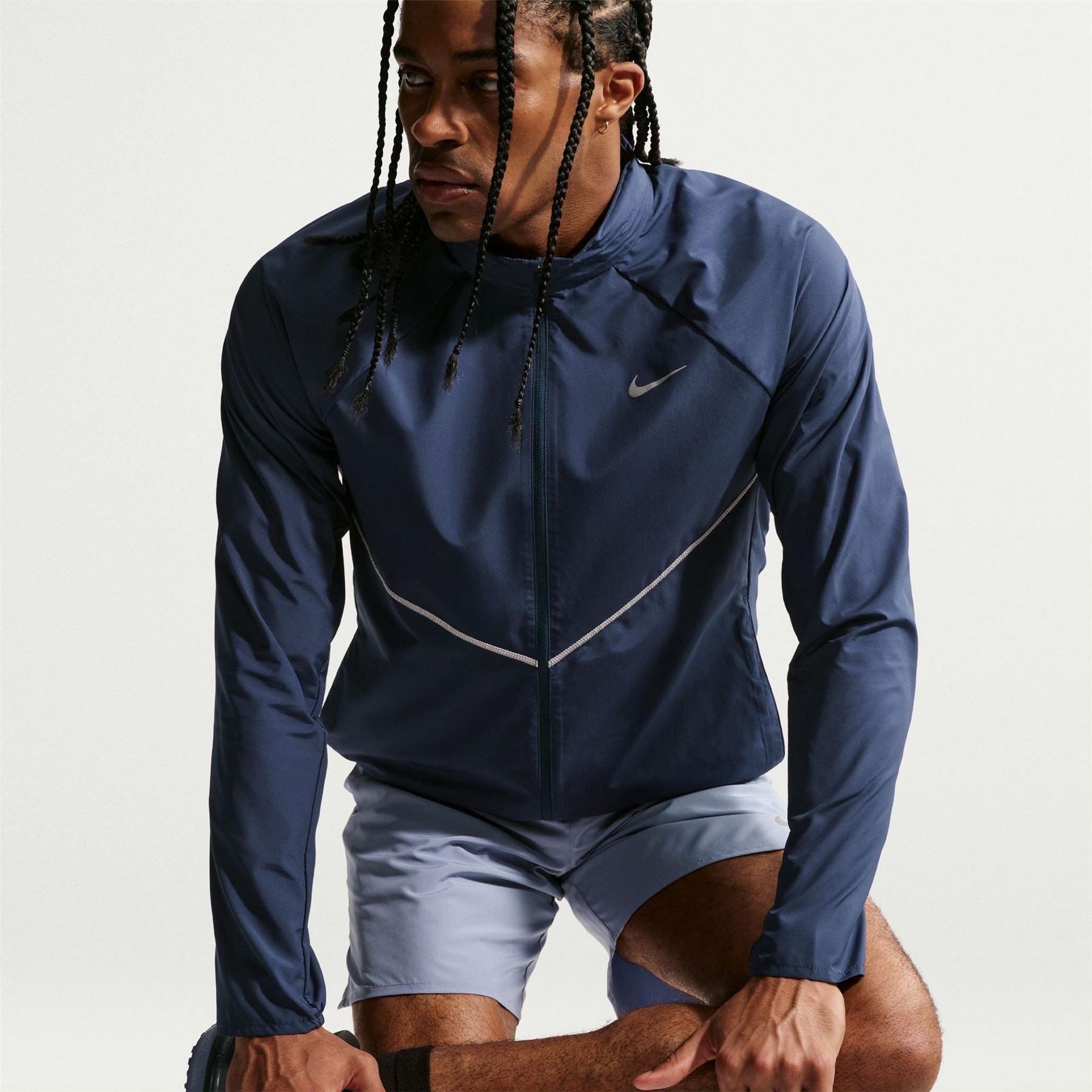 Nike Mens Miler Repel Running Jacket