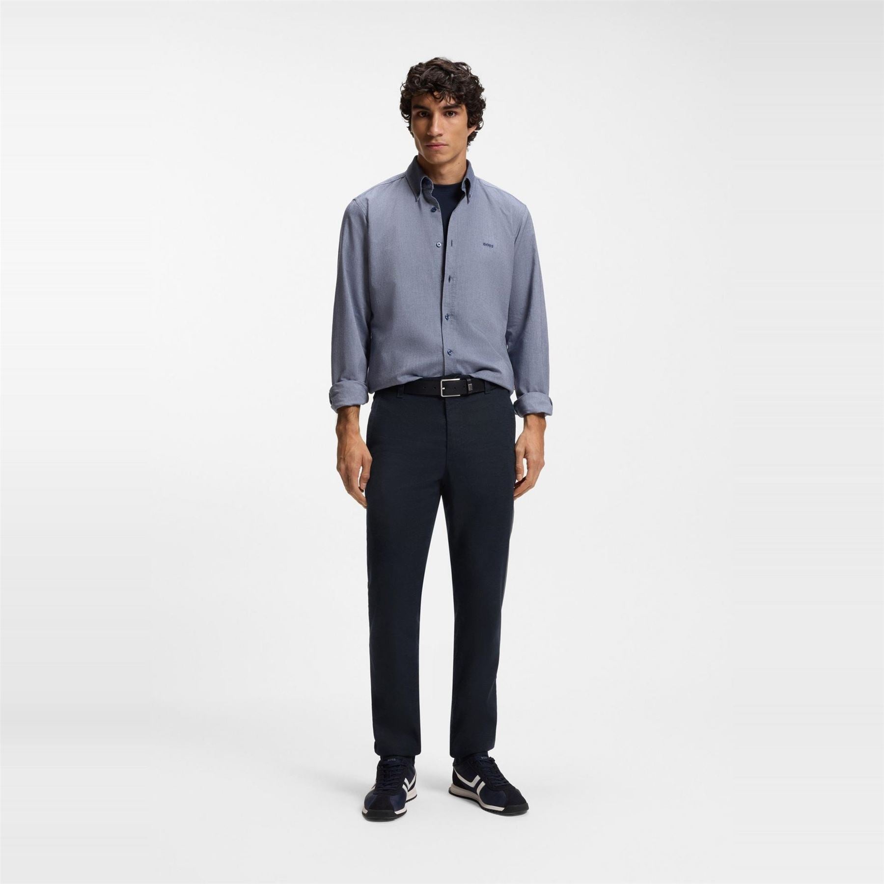 Boss Straight Leg Trousers