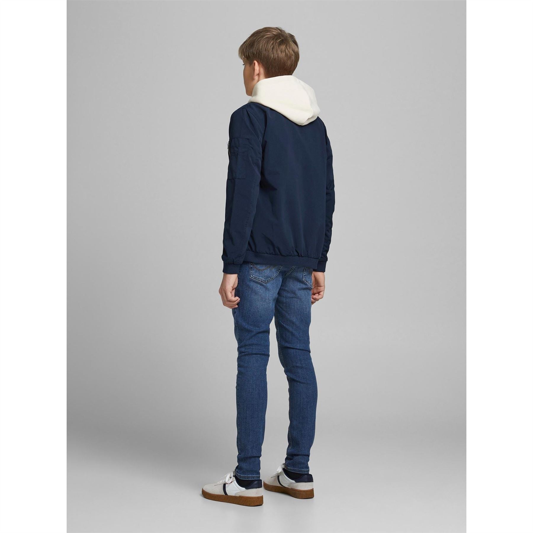 Jack and Jones Rush Bomber Zip Neck Regular Fit Jacket