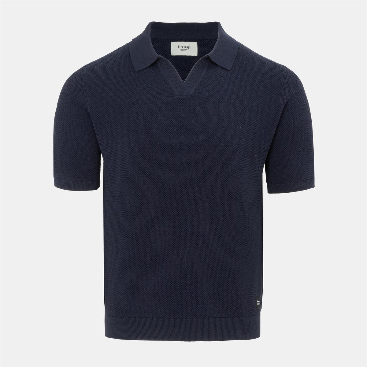 Firetrap Striped Classic Collared T-Shirt