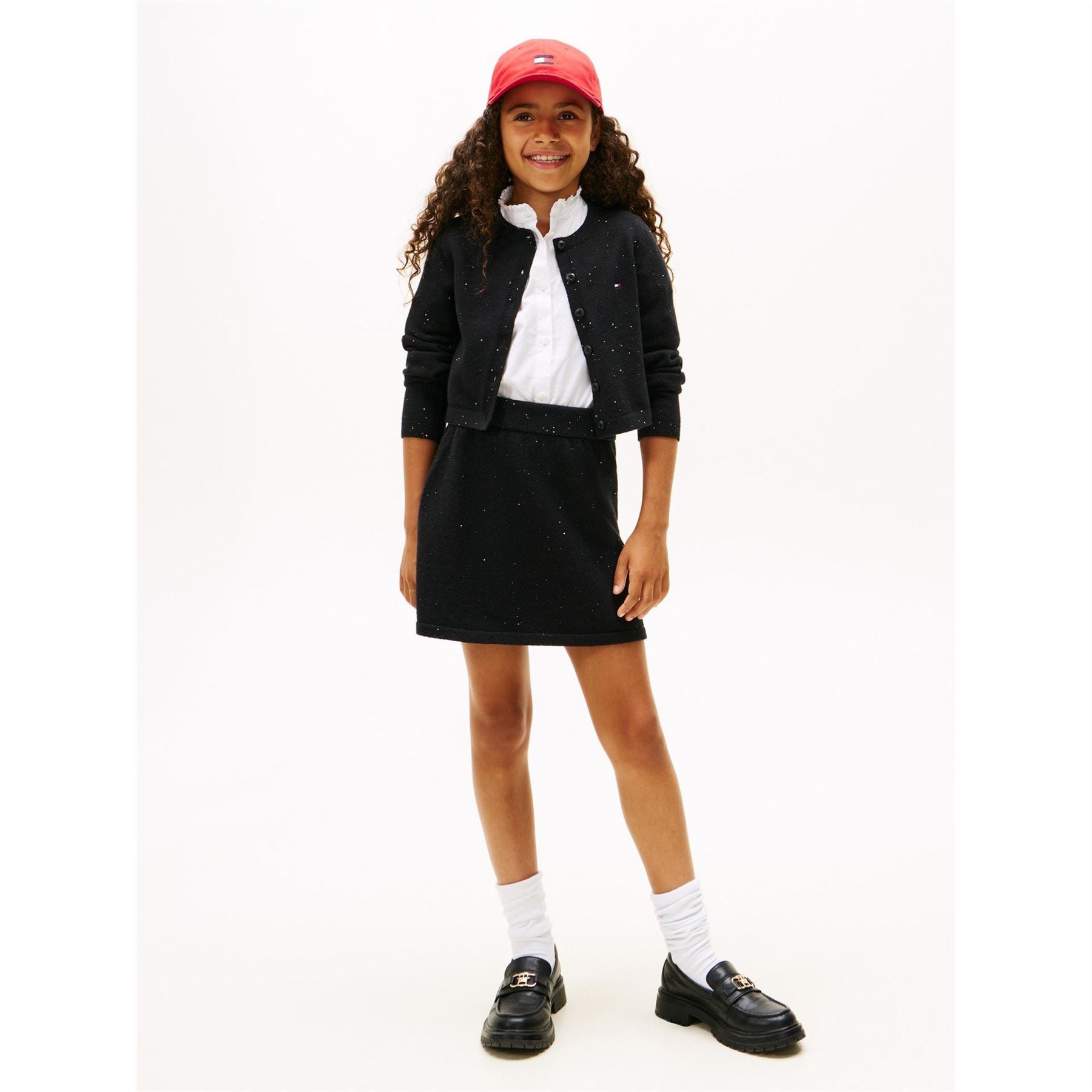 Tommy Hilfiger Sequin Mini Knitted Skirt