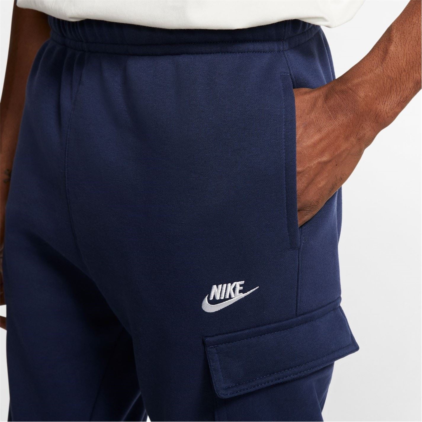 Nike Mens Sportswear Club Fleece Cargo Pants