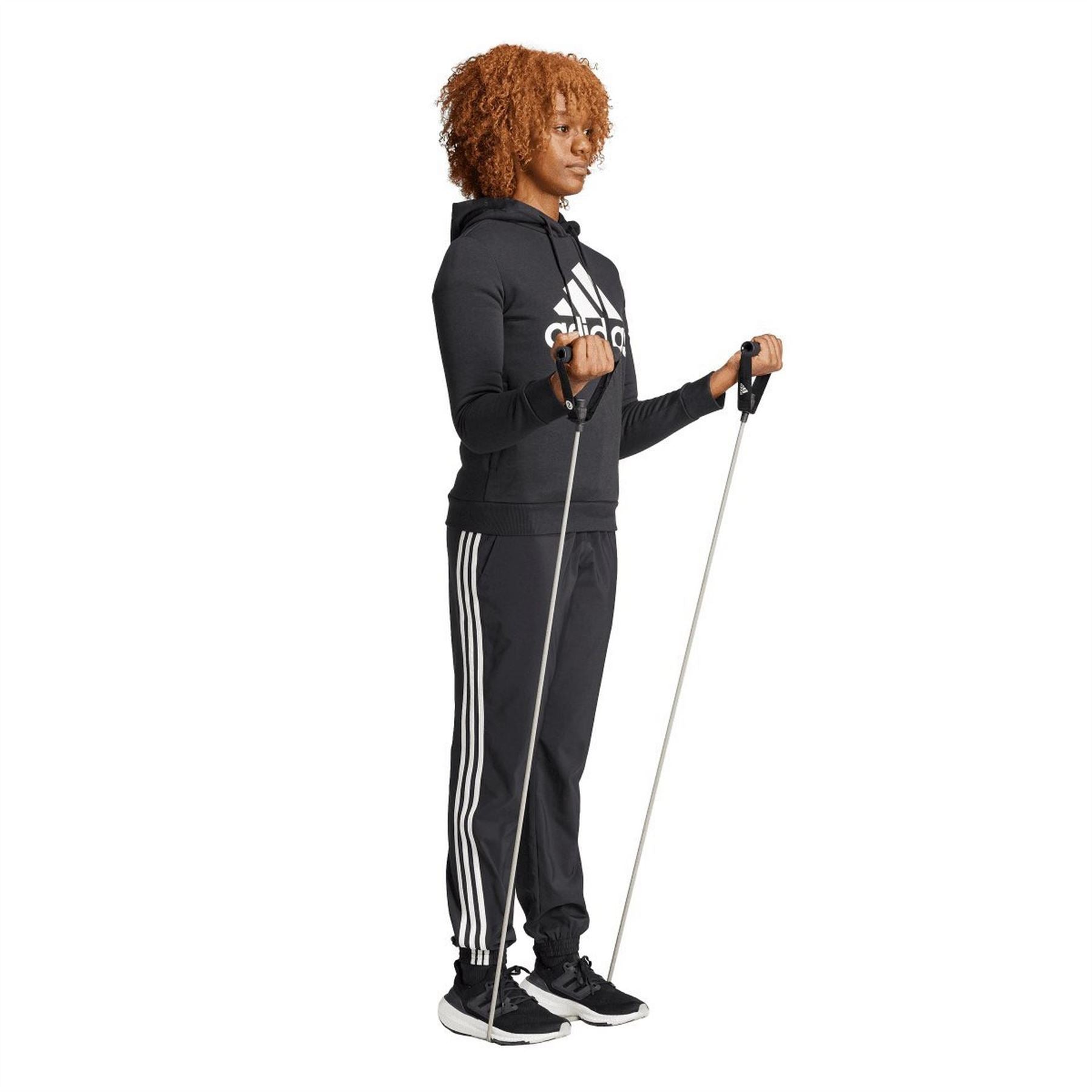 adidas Big Logo Fleece Hoodie