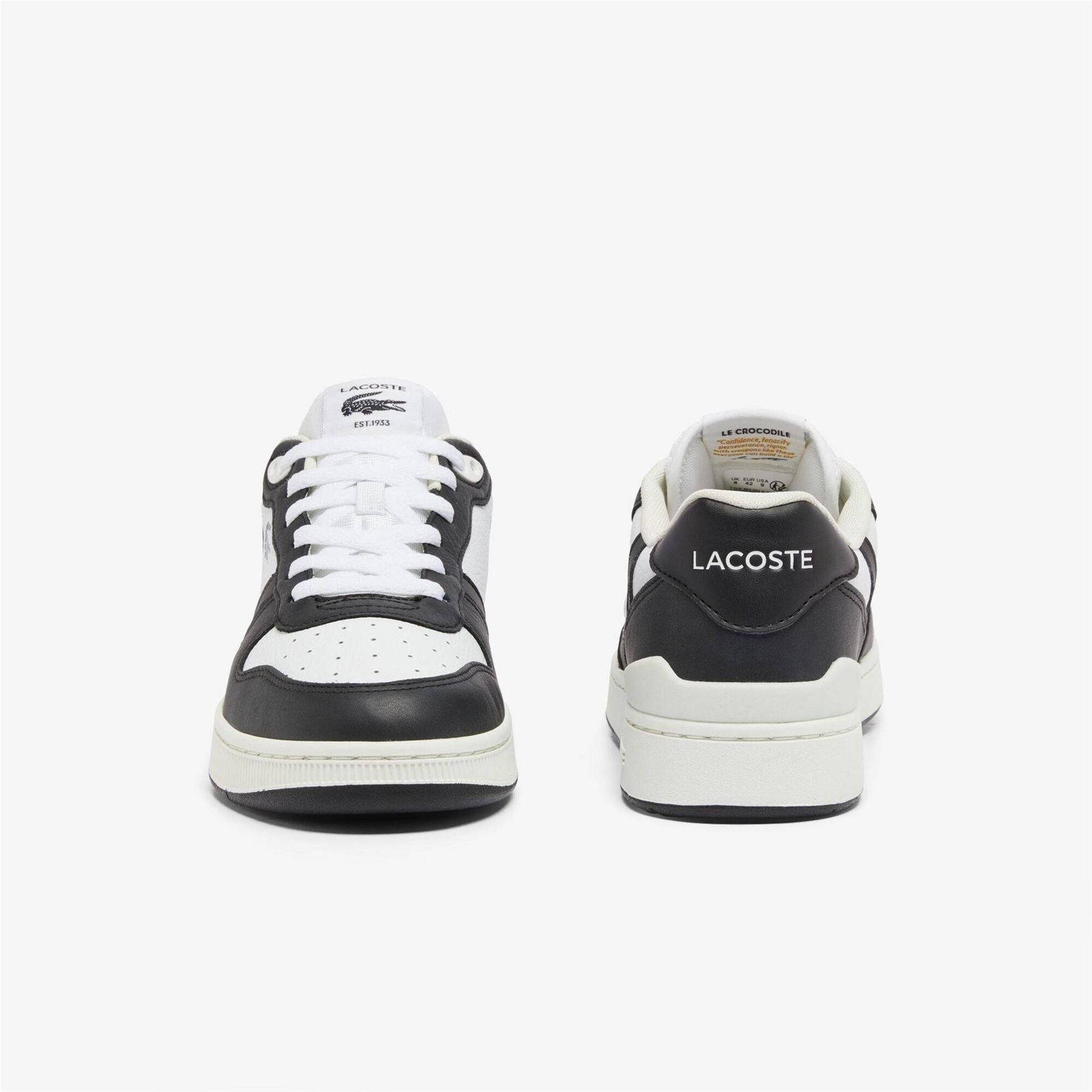 Lacoste T Clip Low Top Built-In Heel Sneakers
