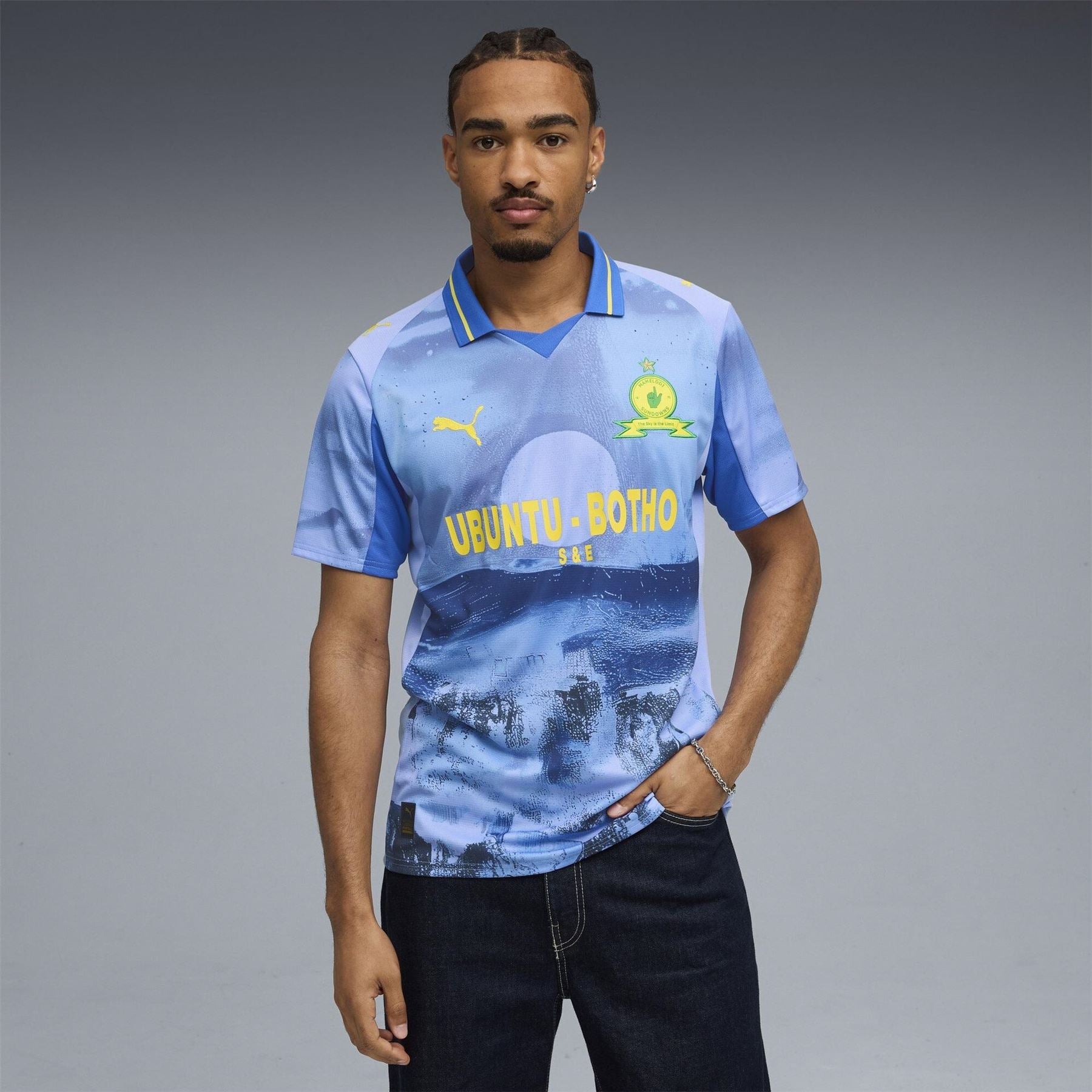 Puma X Kidssuper Mamelodi Sundowns Away Shirt 2025 2026 Adults