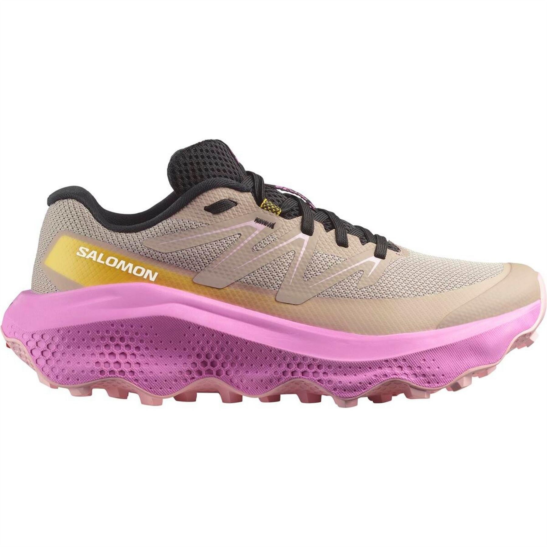 Salomon Womens Ultra Flow 2 W Ethere Cyclamen Bla Trail Running