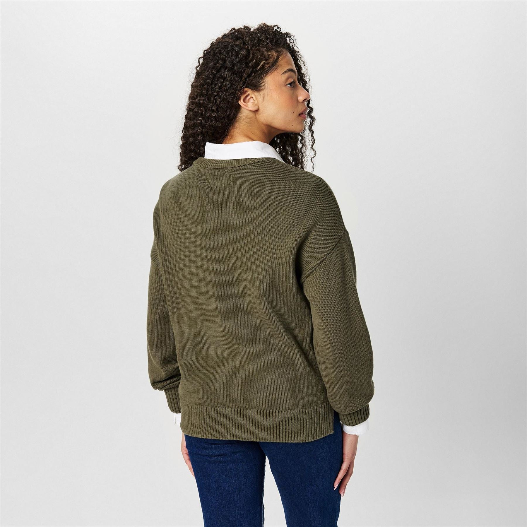Jack Wills Jw Oversized Crew Neck Jumper