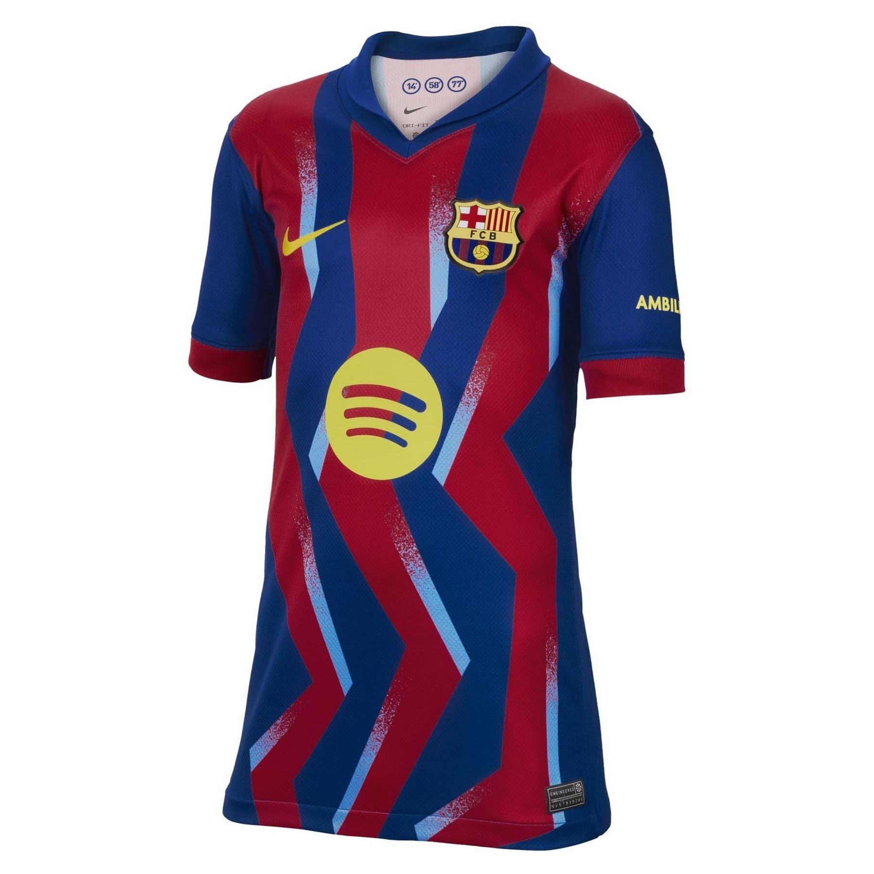 Nike Barcelona Fourth Shirt 25 26 Juniors