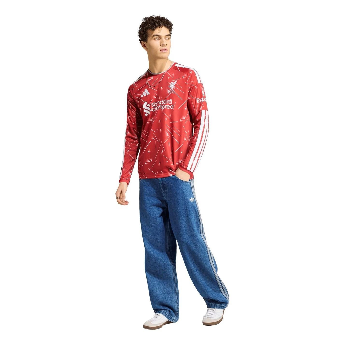 adidas Mens 2026 2027 Home Long Sleeved Shirt