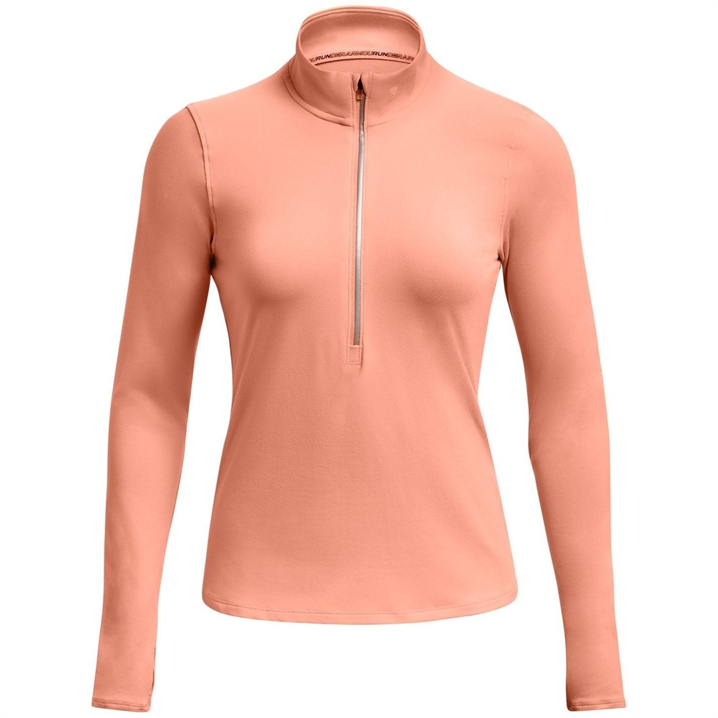 Under Armour Qualifier Run Half Zip Long Sleeve Slim Fit Performance Running Jacket