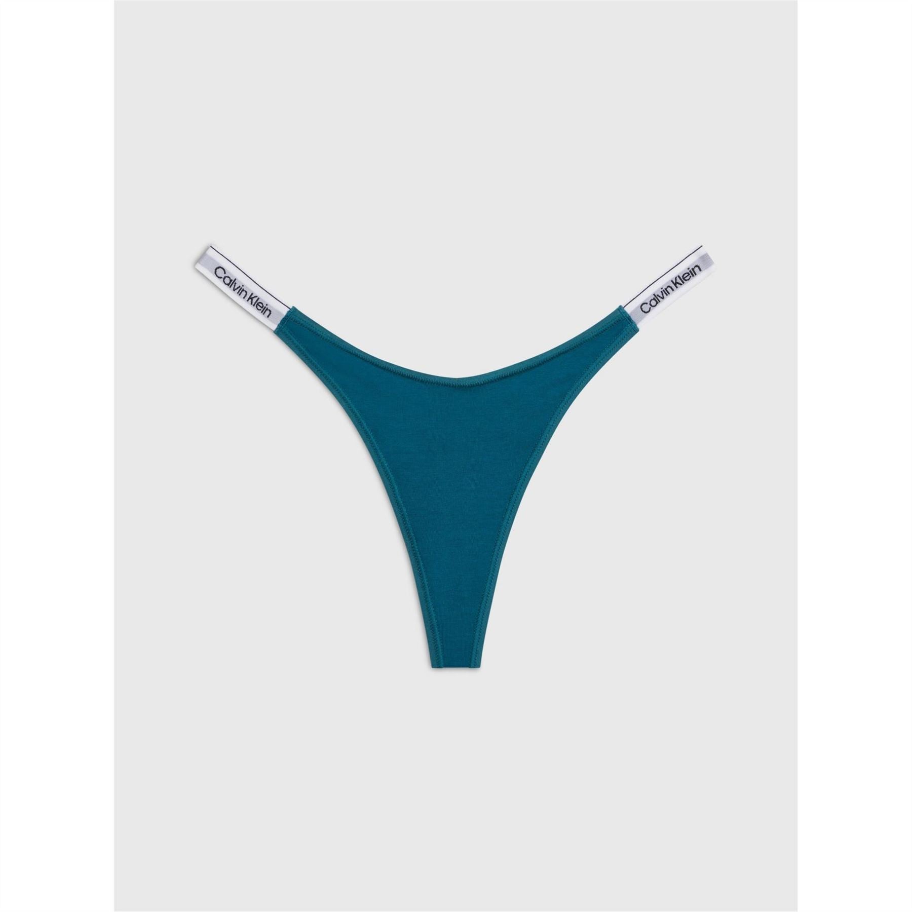 Calvin Klein Logo Waistband Seamless Soft Breathable Thong