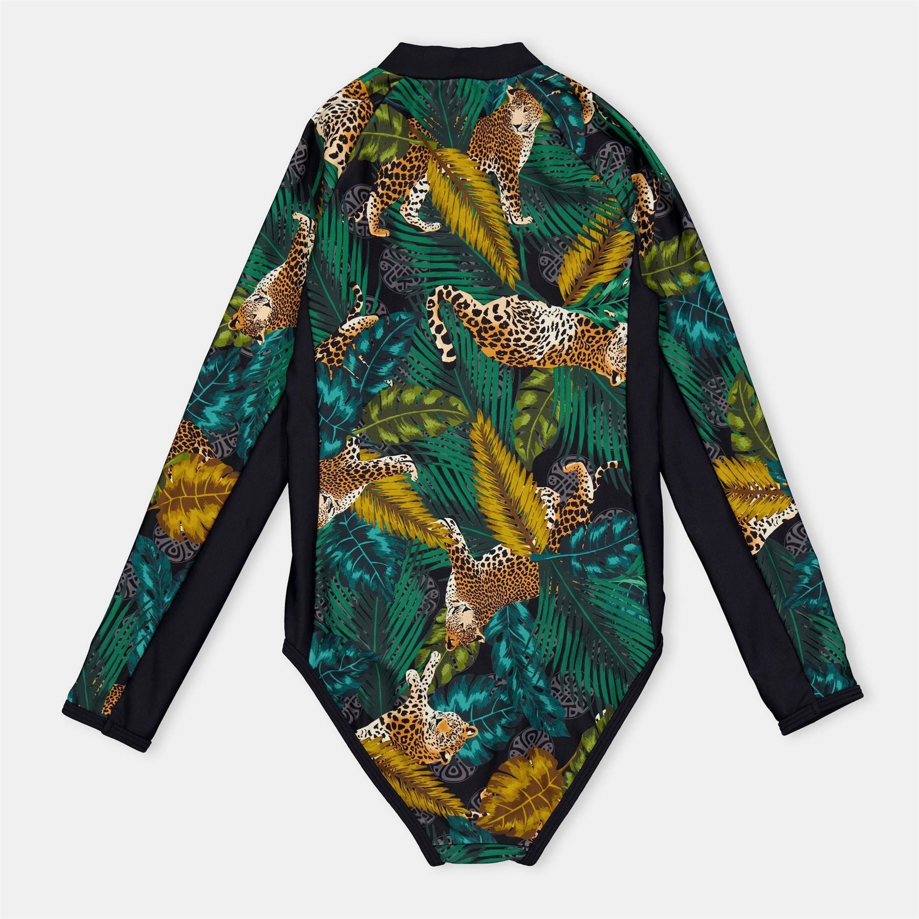 Biba Animal Patterned Rashguard Swimsuit