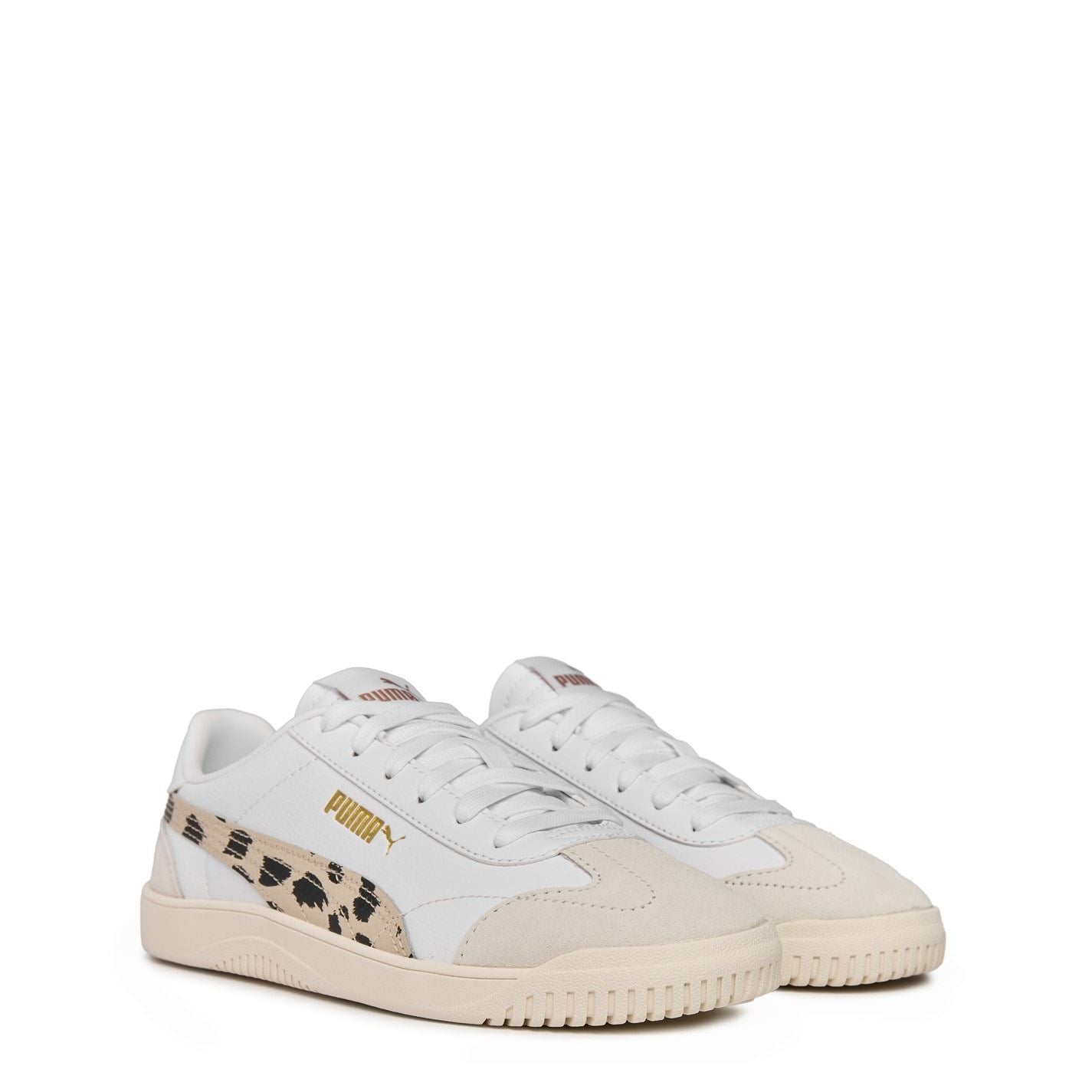 Puma Club 2.0 Low Top Flat Heel Sneakers