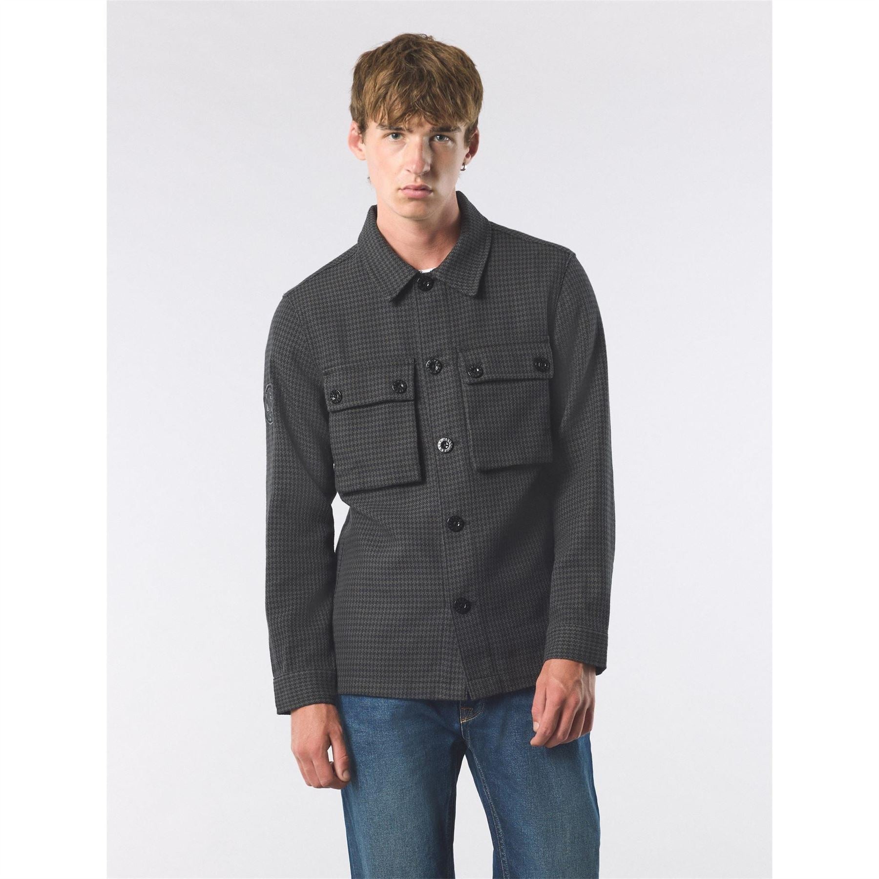 Pretty Green Kilburn Relaxed Fit Overshirt