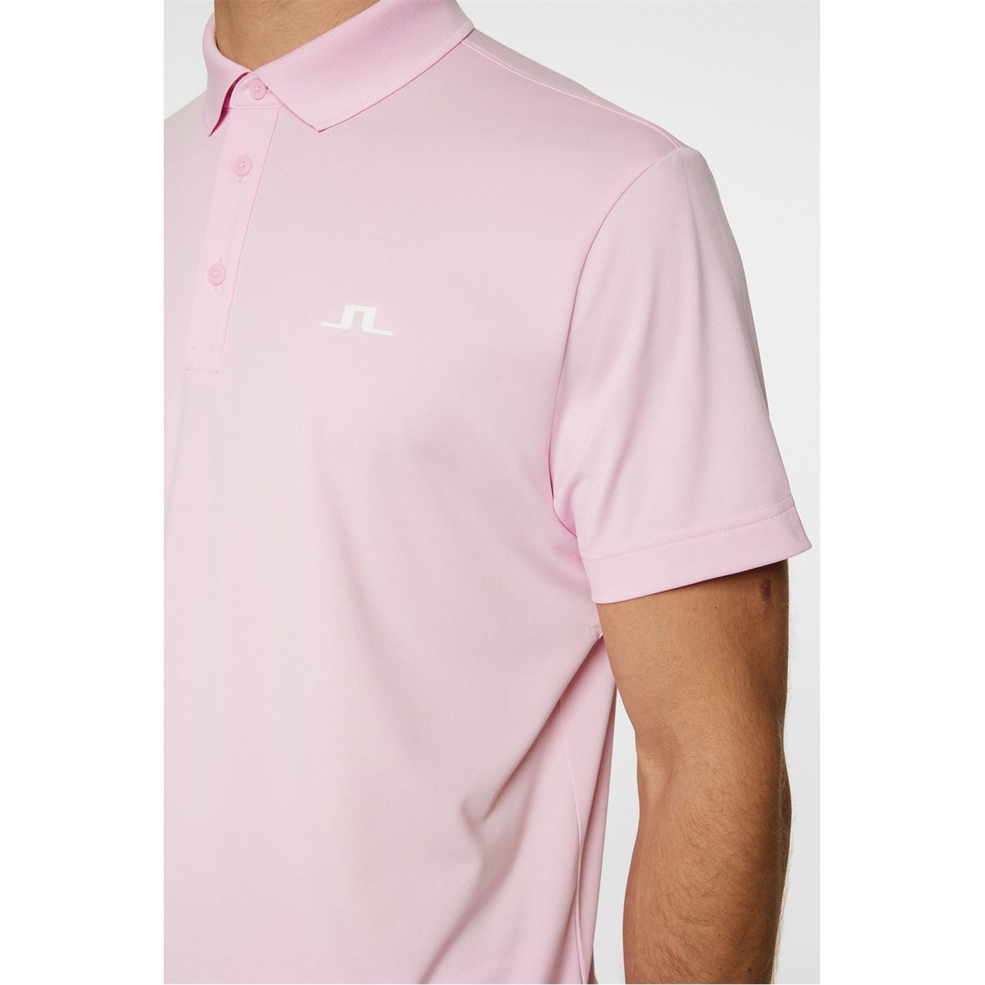 J Lindeberg Golf Short Sleeve Performance Polo Shirt