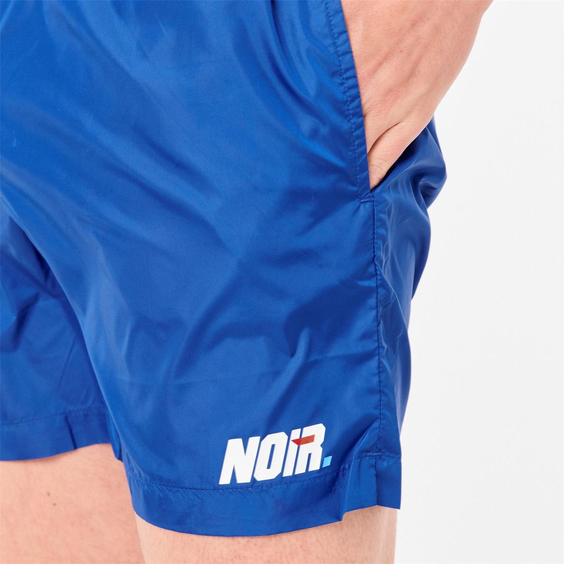 Societe Noir Relaxed Fit Swim Short with Lettering