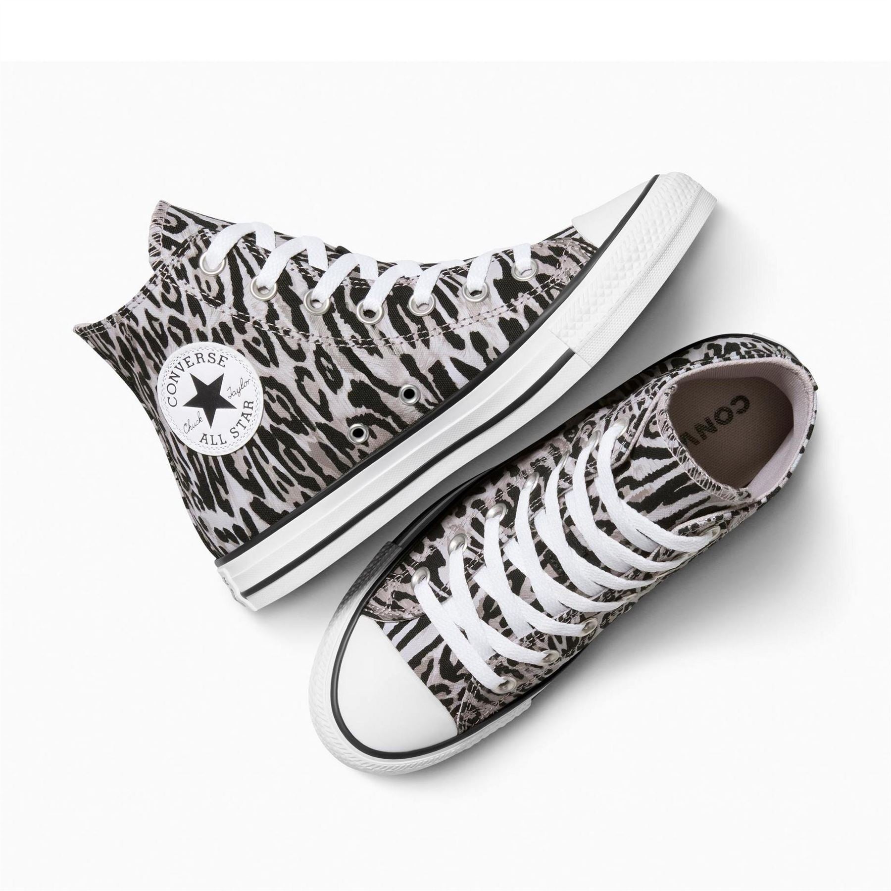 Converse Chuck Taylor All Star Leo Canvasas High Top Trainers