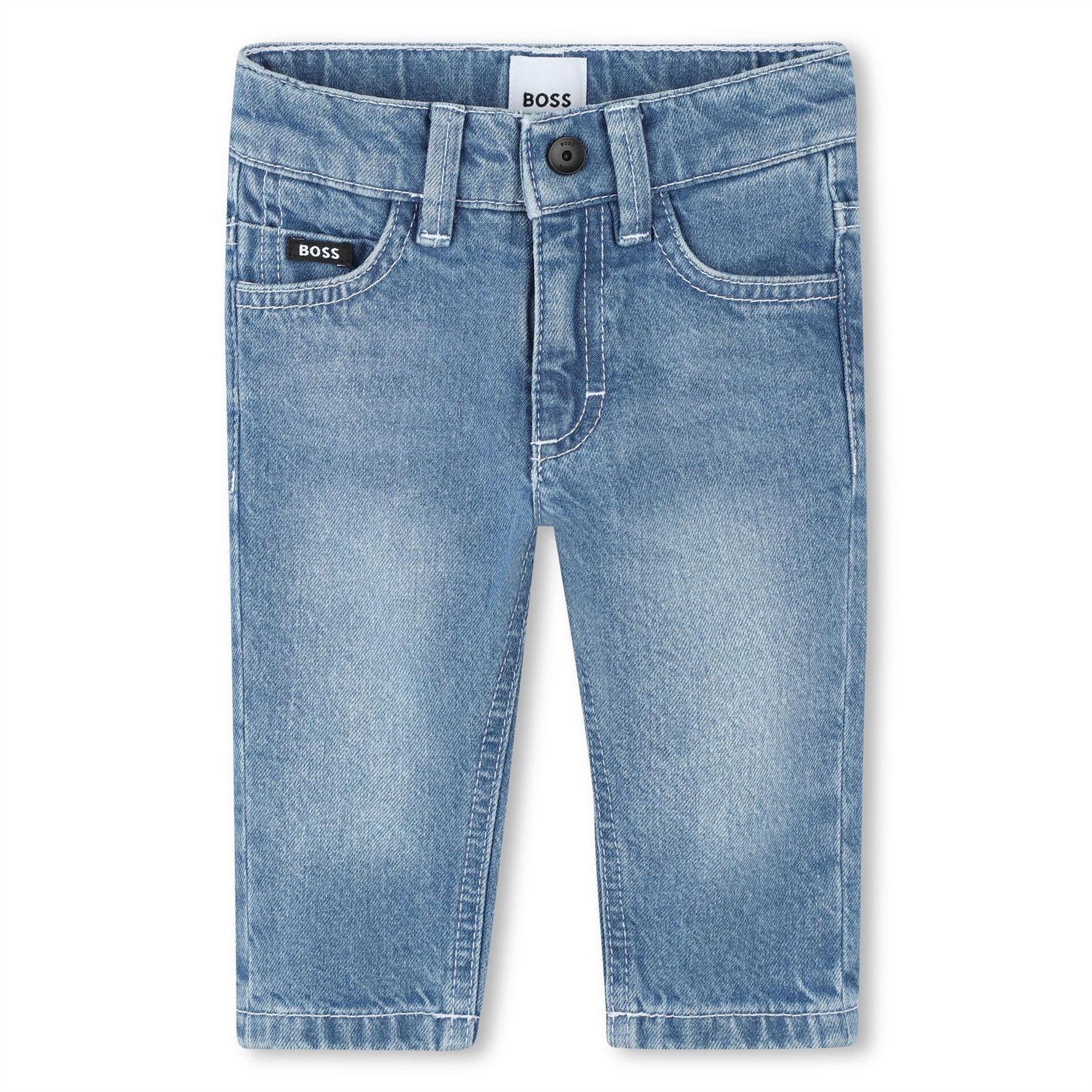 Boss Den Denim Straight Leg Jeans