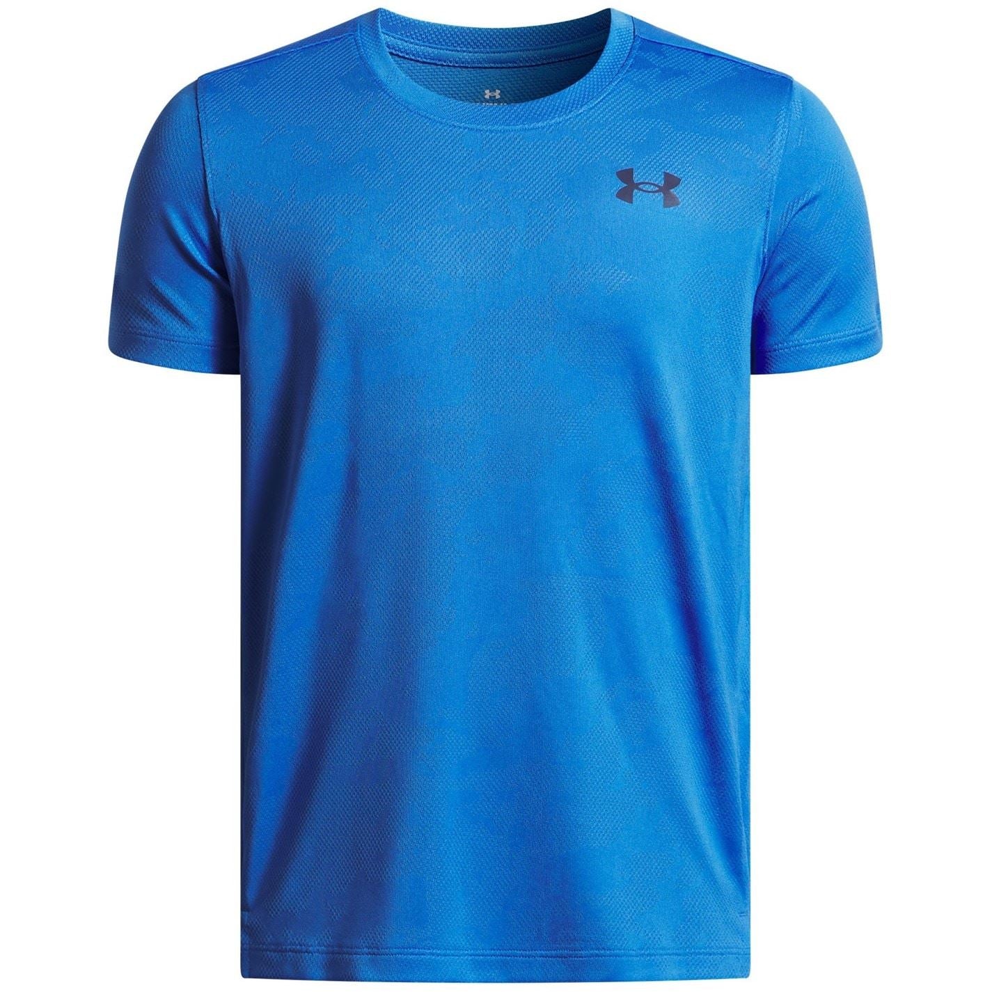 Under Armour Children's Vent Jacquard Crew Neck Short Sleeve T-Shirt