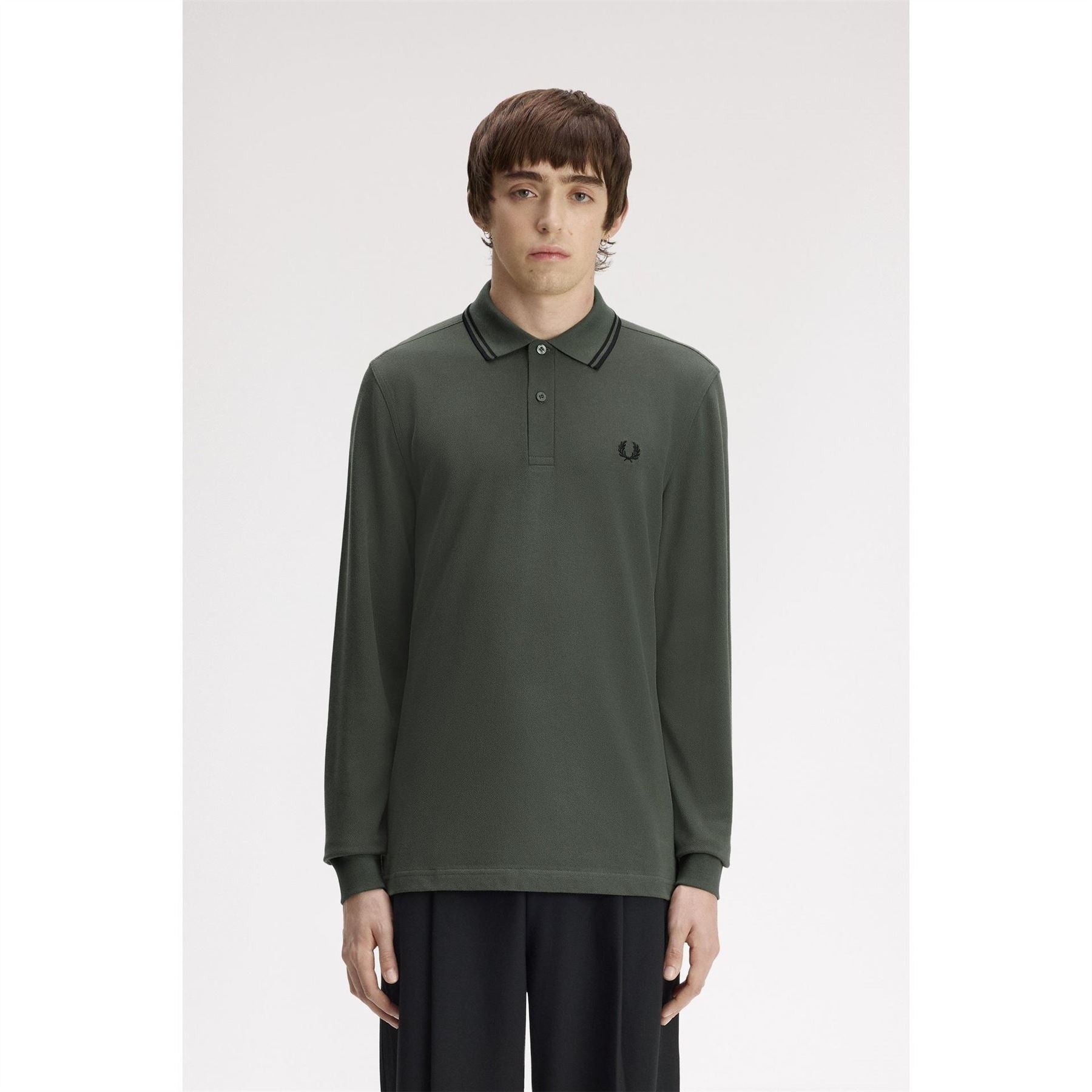 Fred Perry Sleeve Twin Tipped Polo Shirt