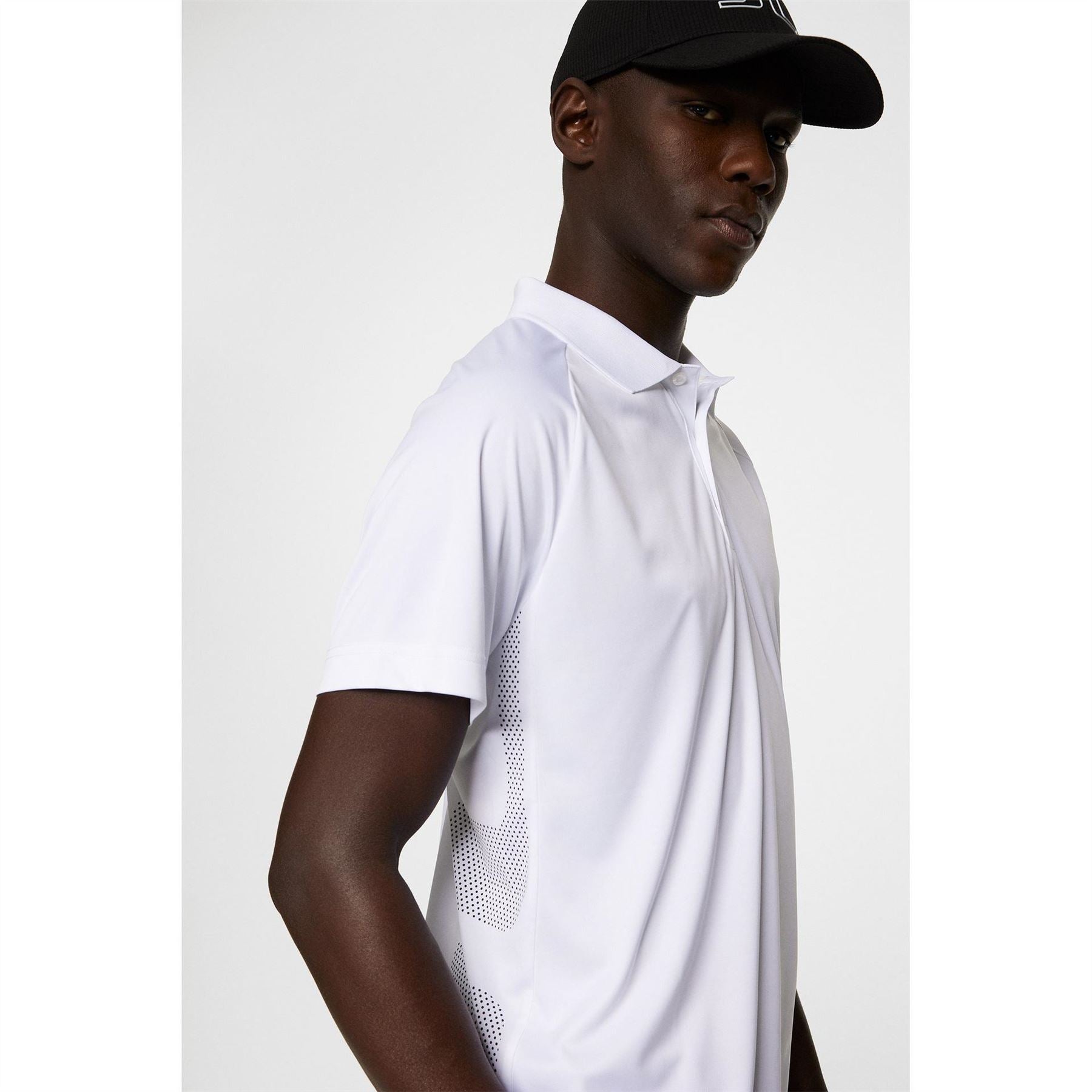 J Lindeberg Golf Sola Short Sleeve Performance Polo Shirt